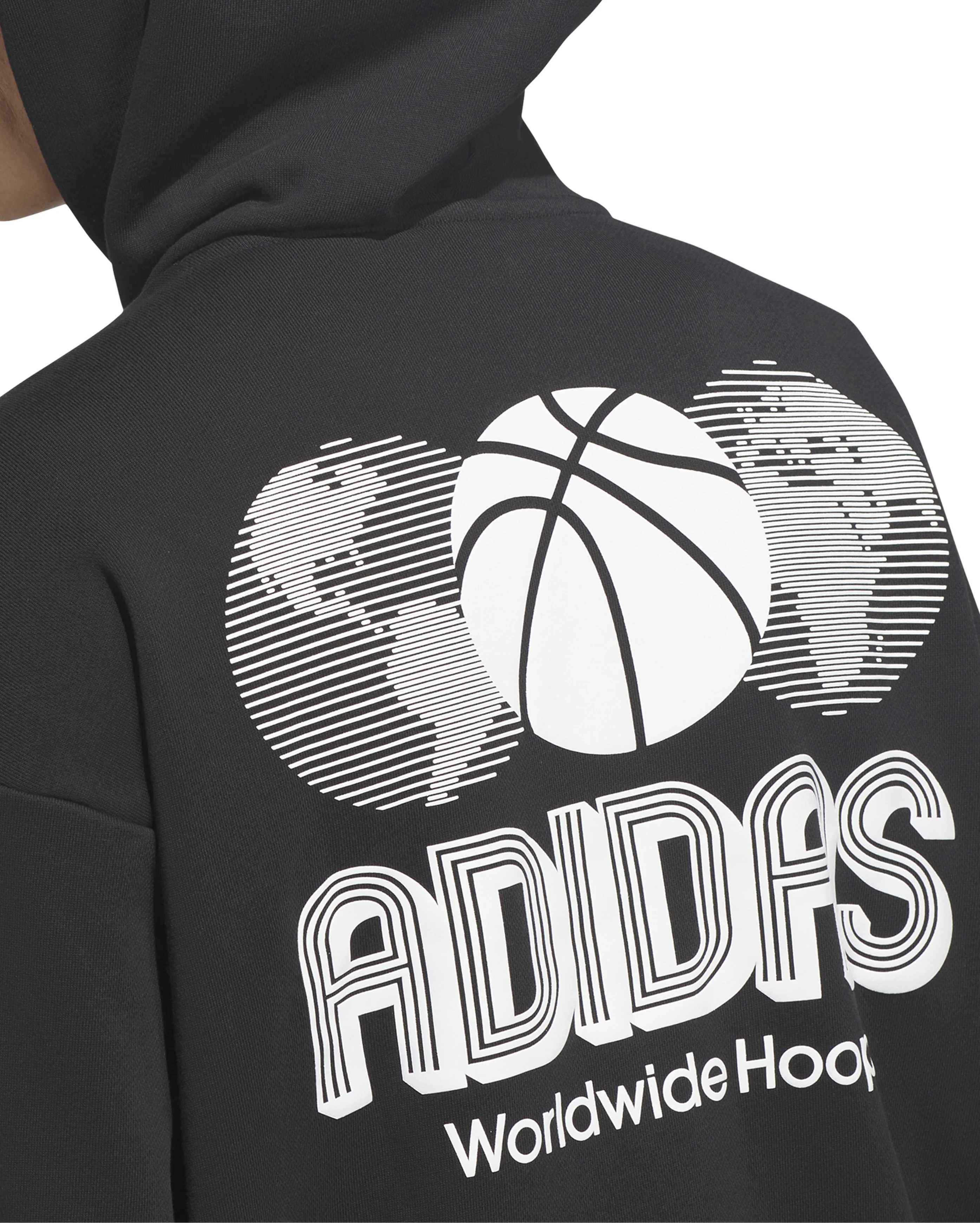 World Wipe Hoops Hoodie Black - Image 4