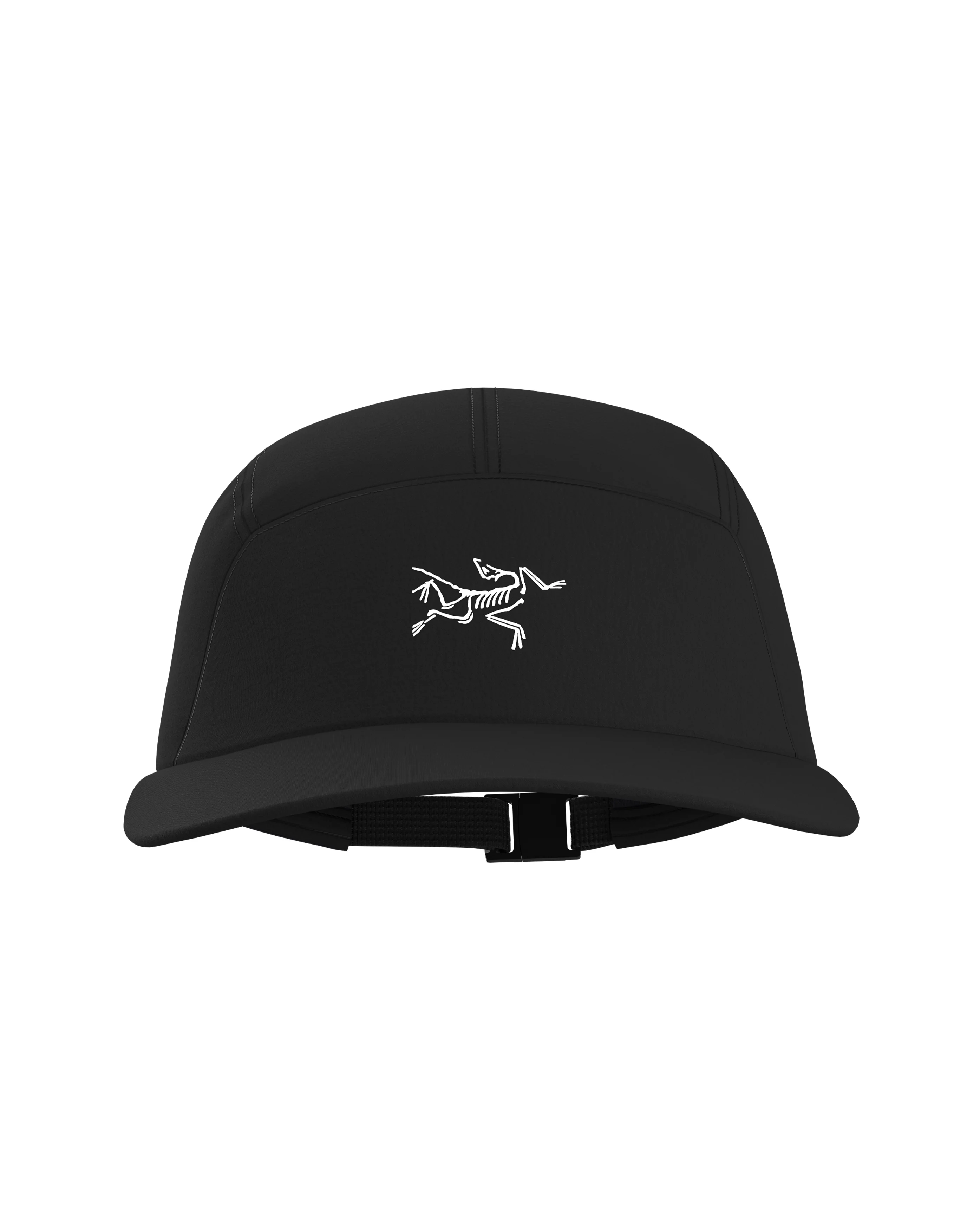 Gamma 5 Panel Cap Black Arctic Silk