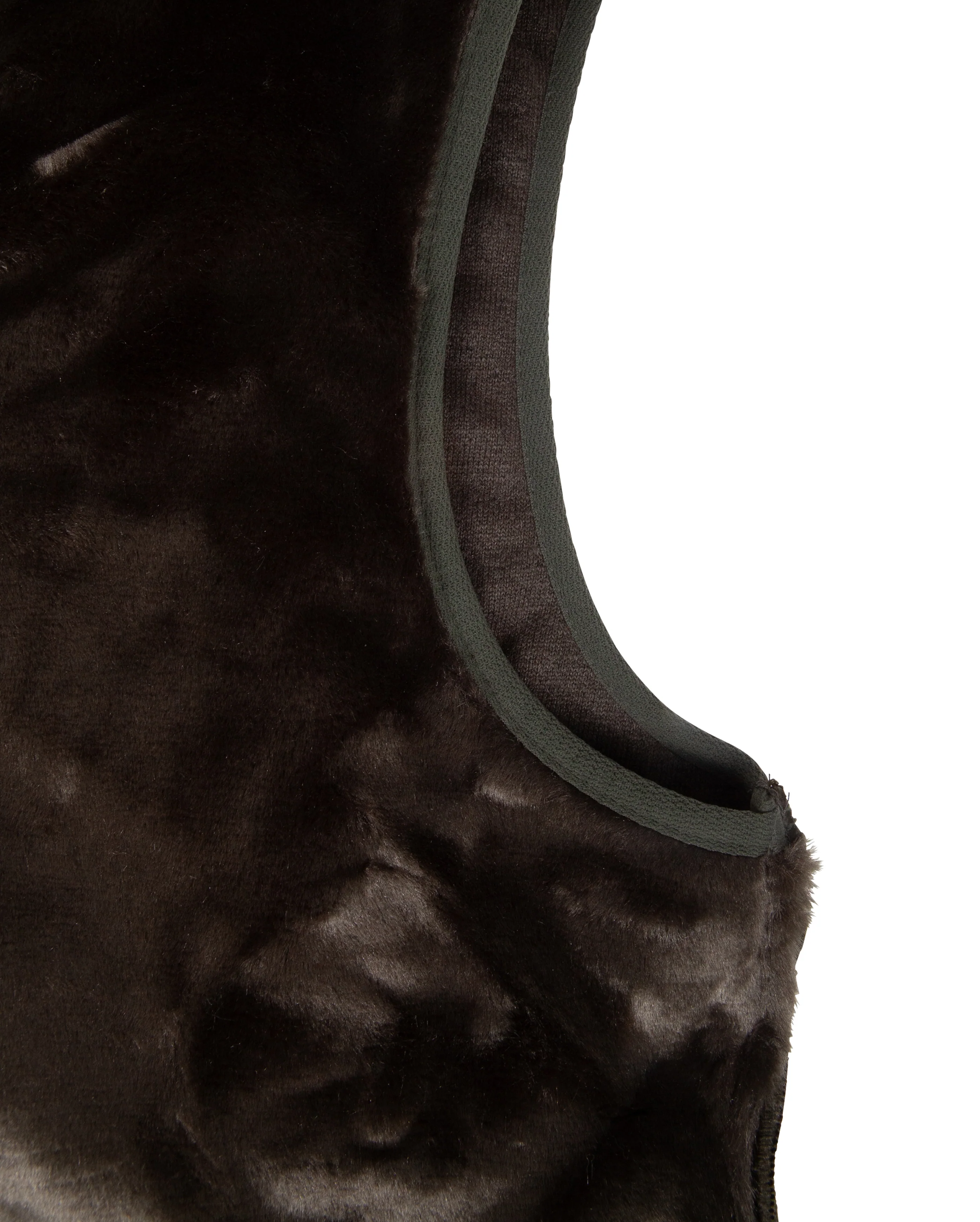 Warm Pile Waistcoat Zip In Liner Sage - Image 4