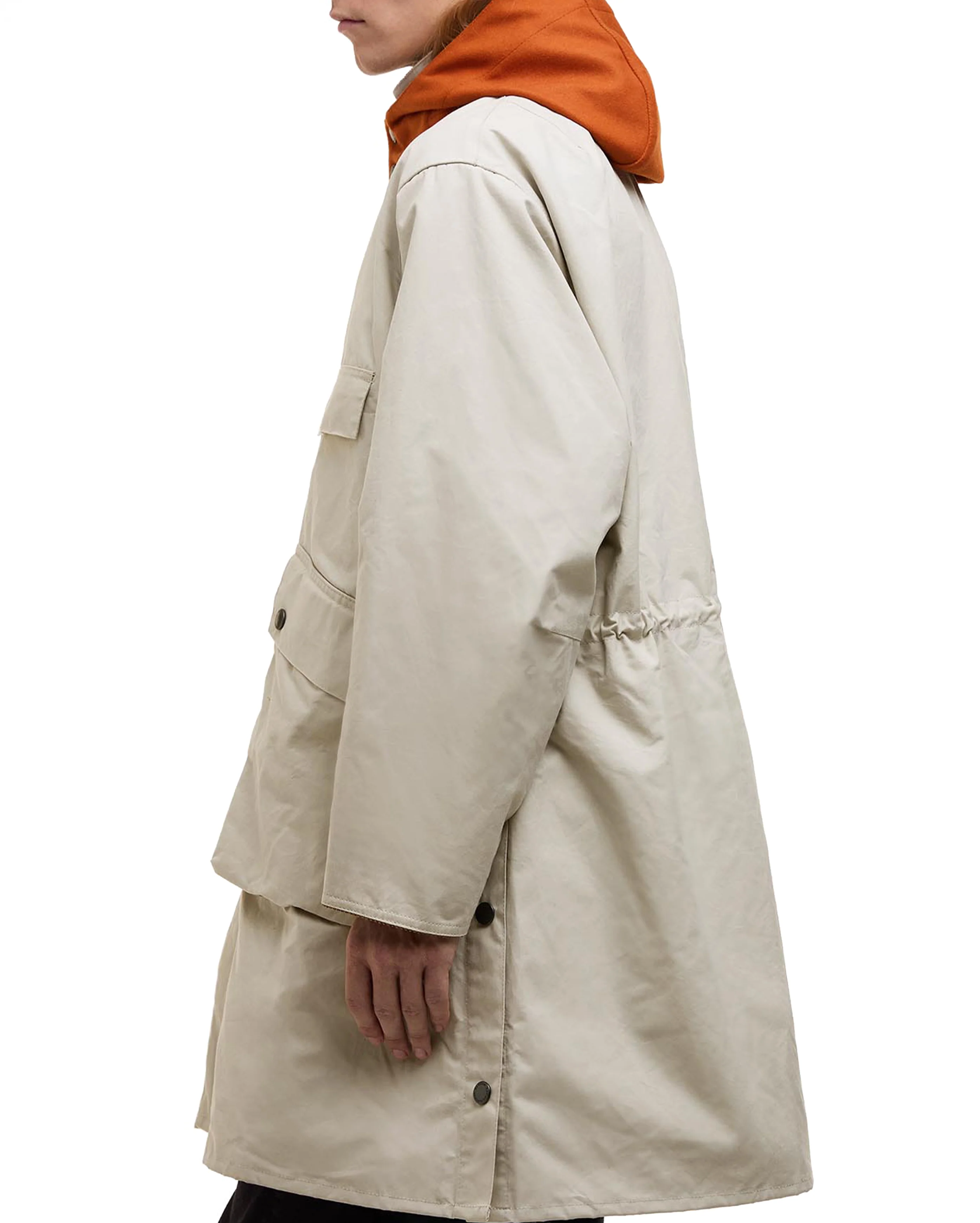 x Kaptain Sunshine Bedale Casual Field Coat Clay - Image 4