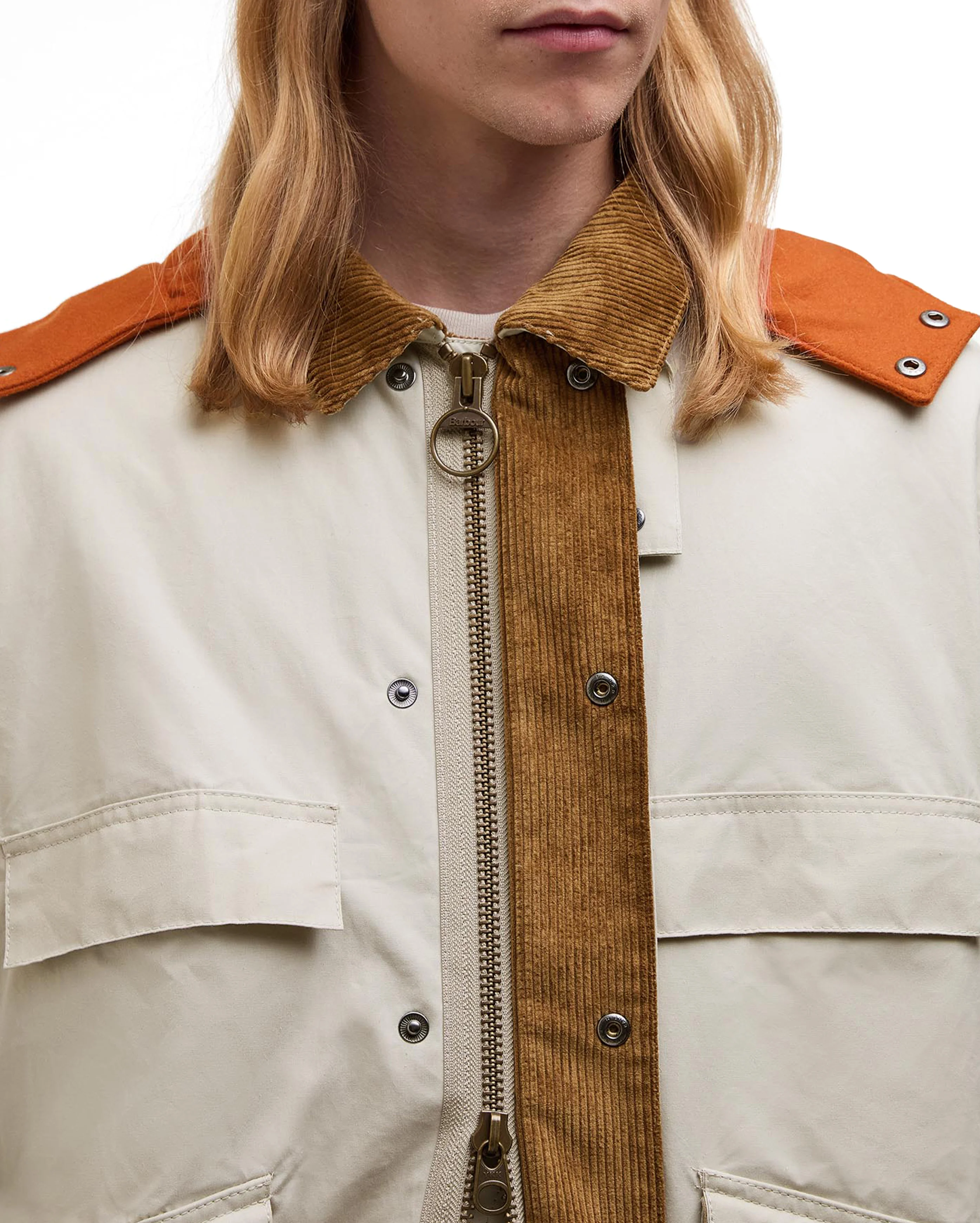 x Kaptain Sunshine Bedale Casual Field Coat Clay - Image 5