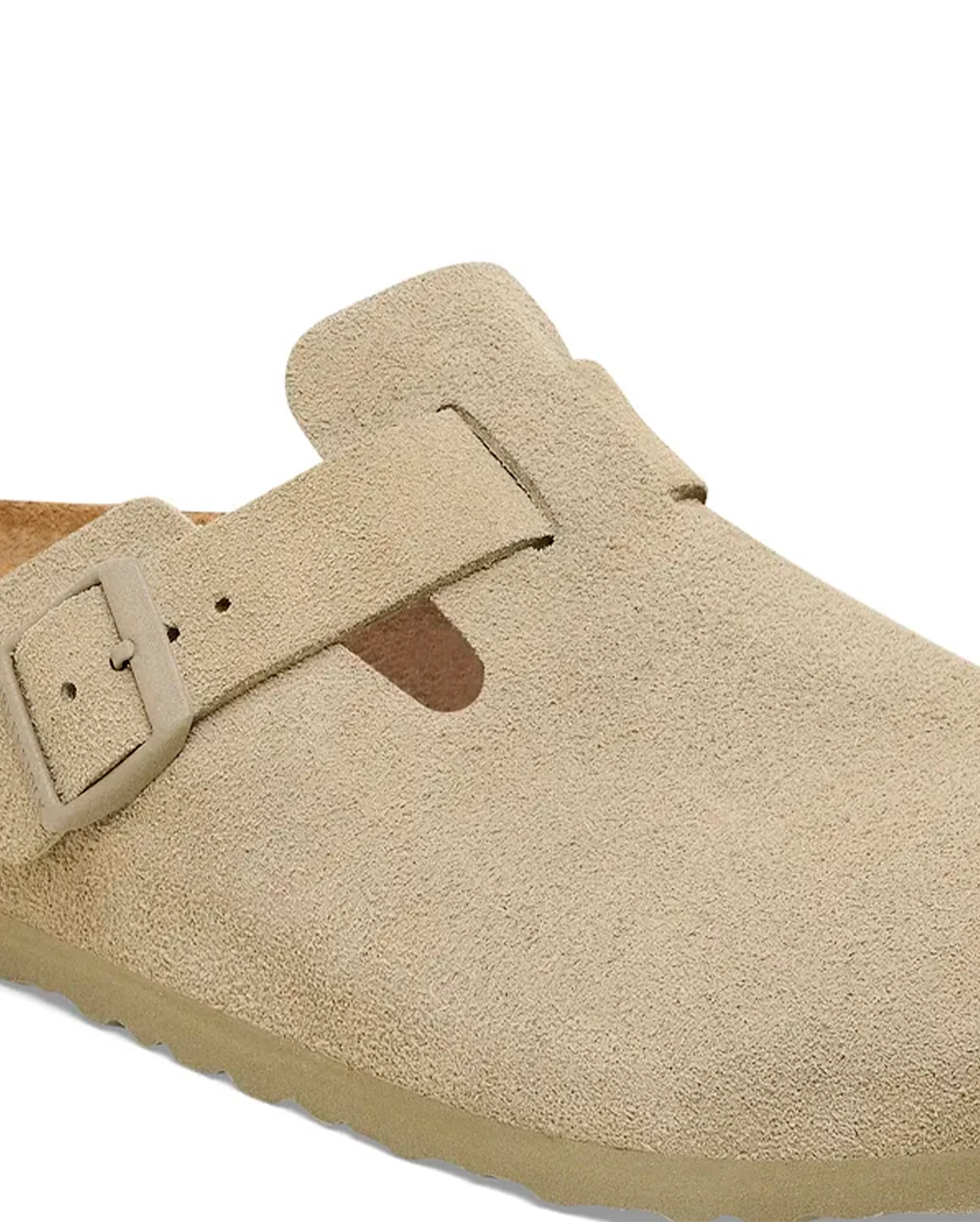Boston Suede Leather Faded Khaki - Image 5