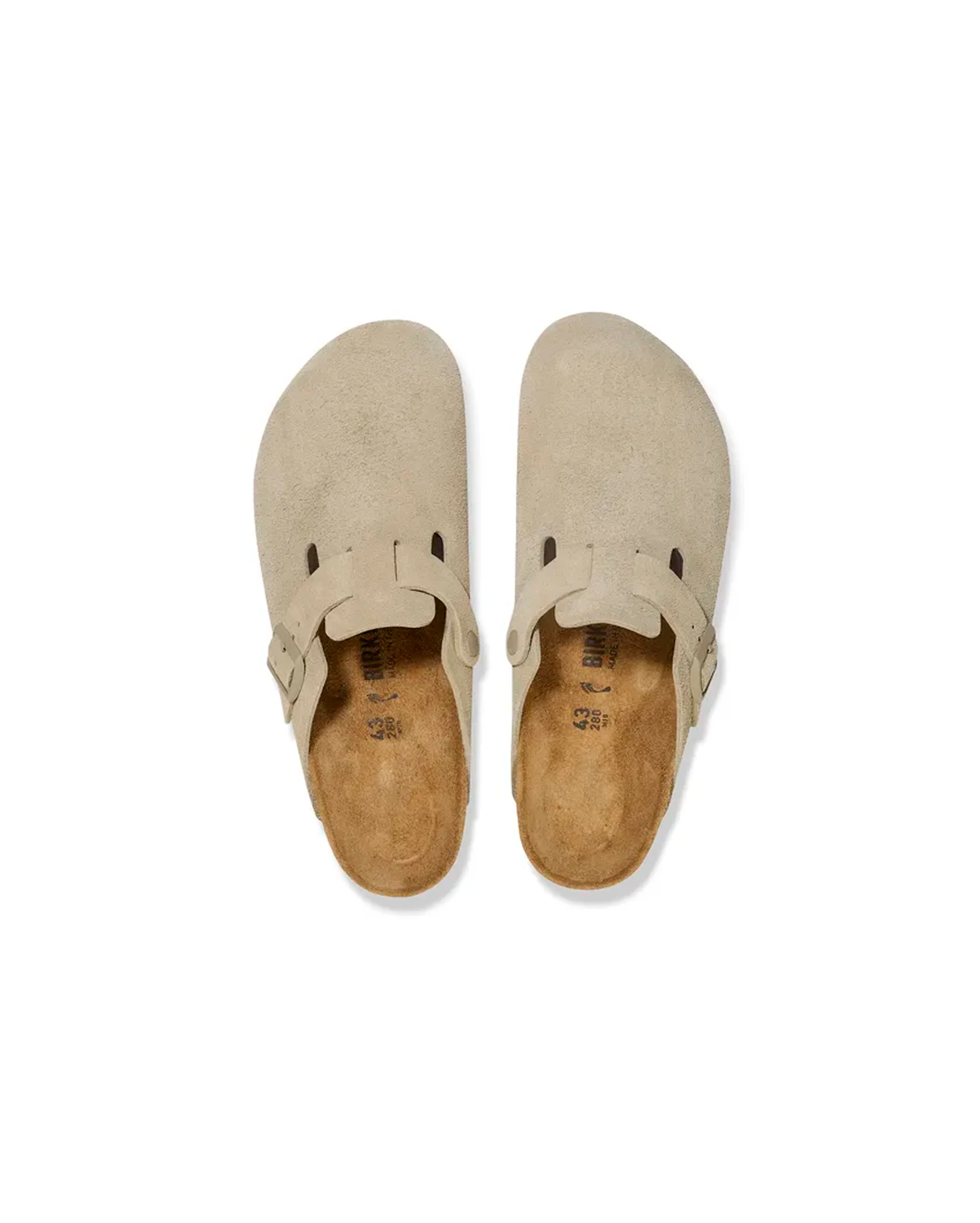 Boston Suede Leather Faded Khaki - Image 7