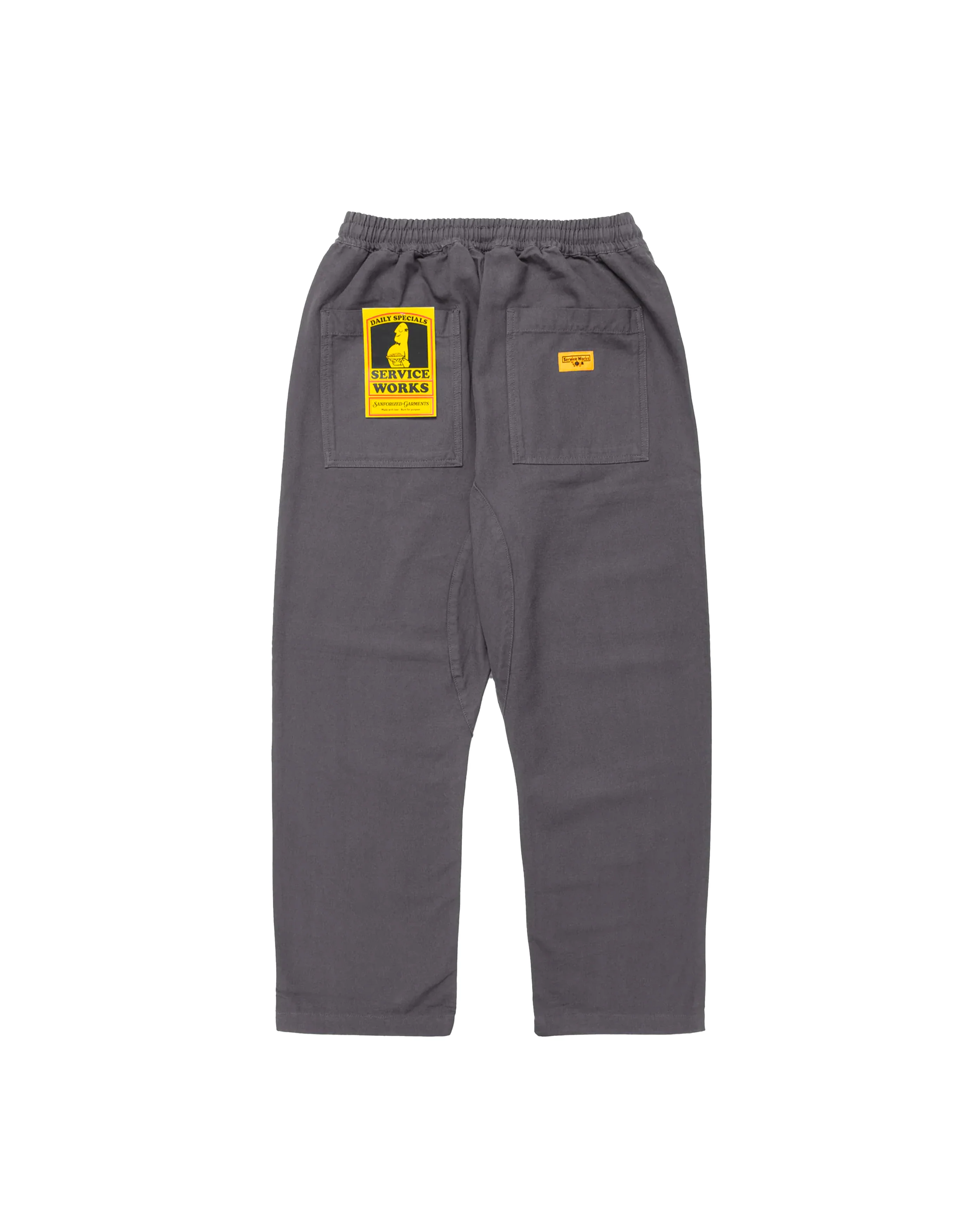 Canvas Chef Pant Grey - Image 3