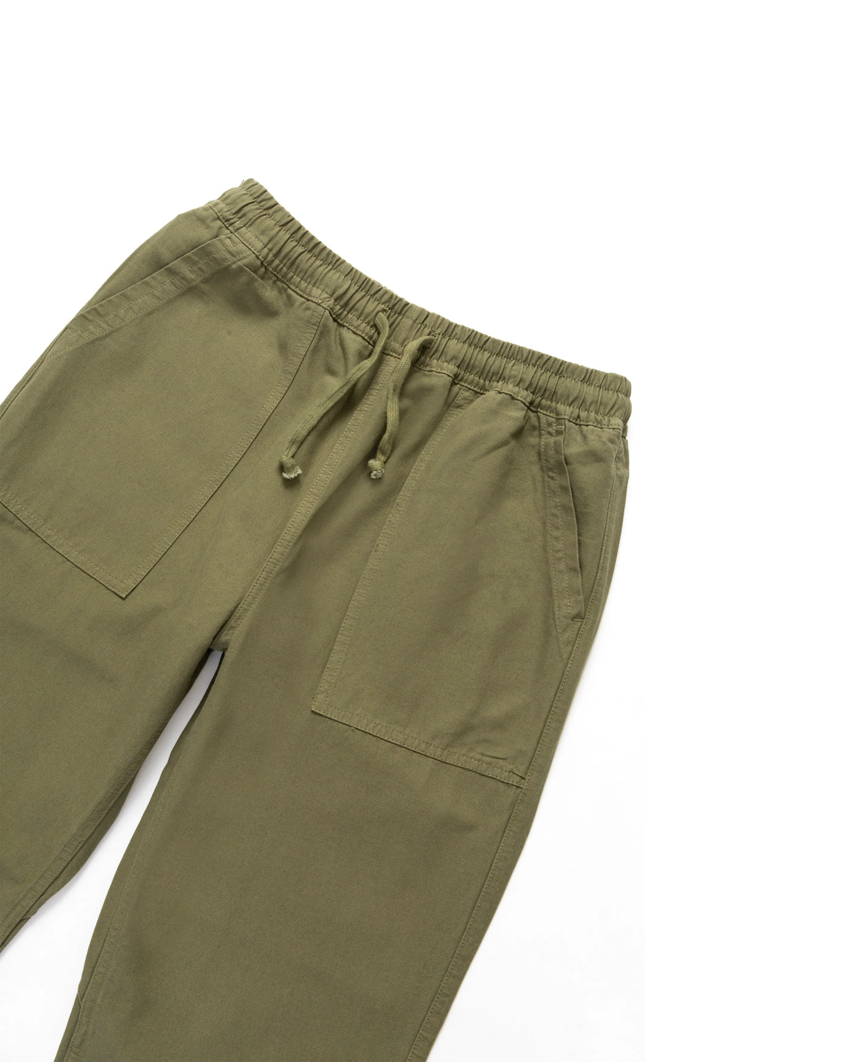Canvas Chef Pant Olive - Image 3