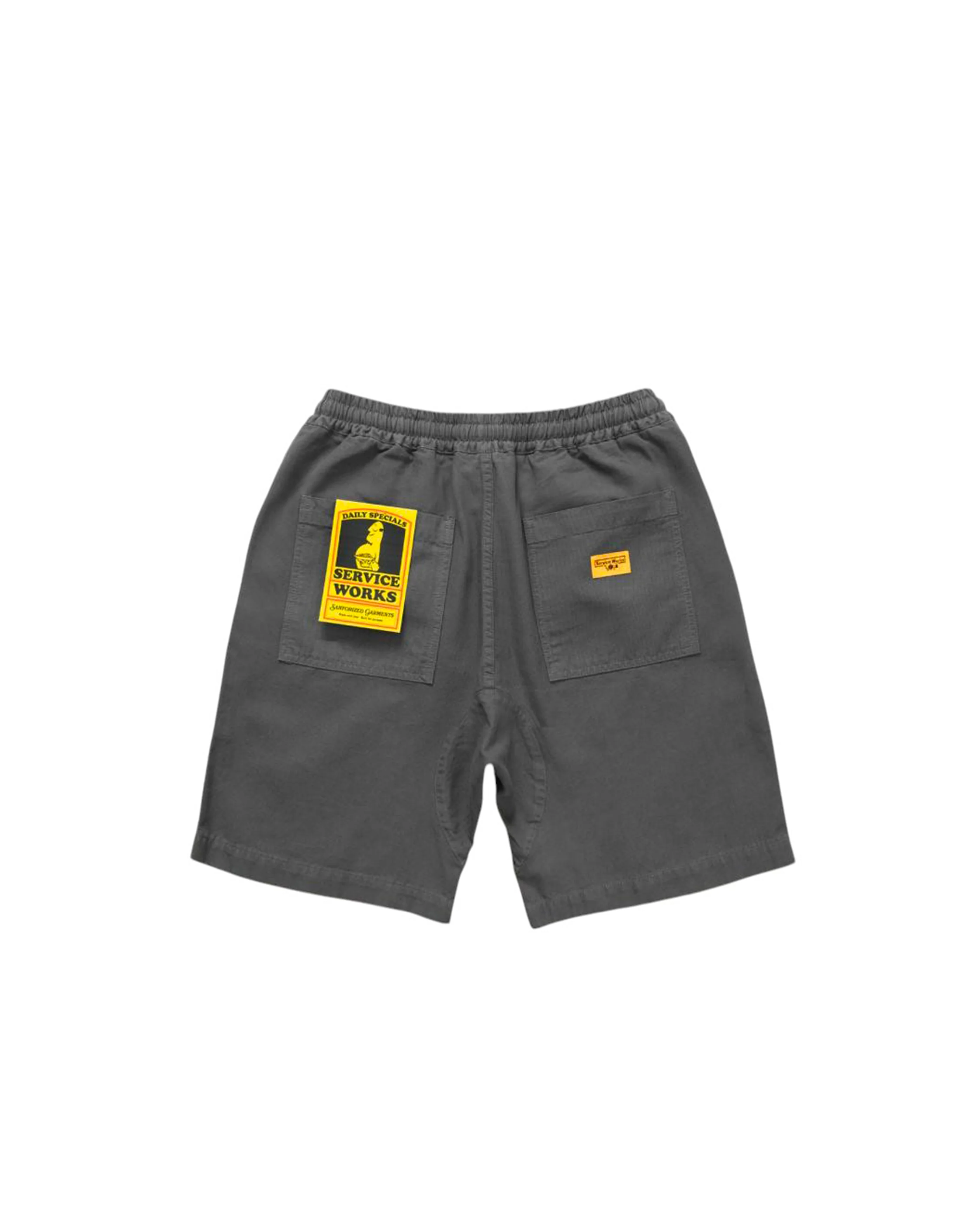 Canvas Chef Shorts Grey - Image 2