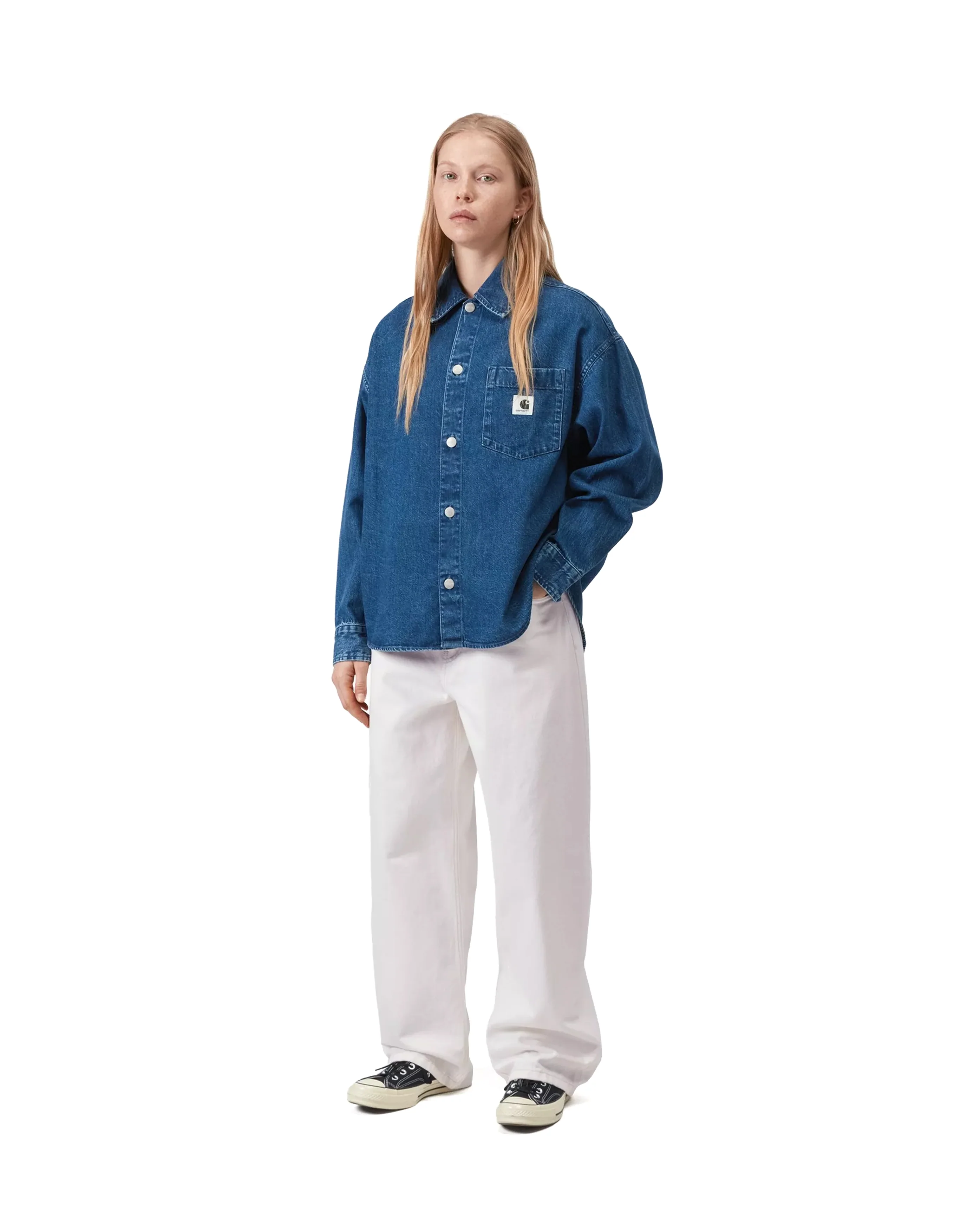 Brandon Pant White Rinsed Femme - Image 4