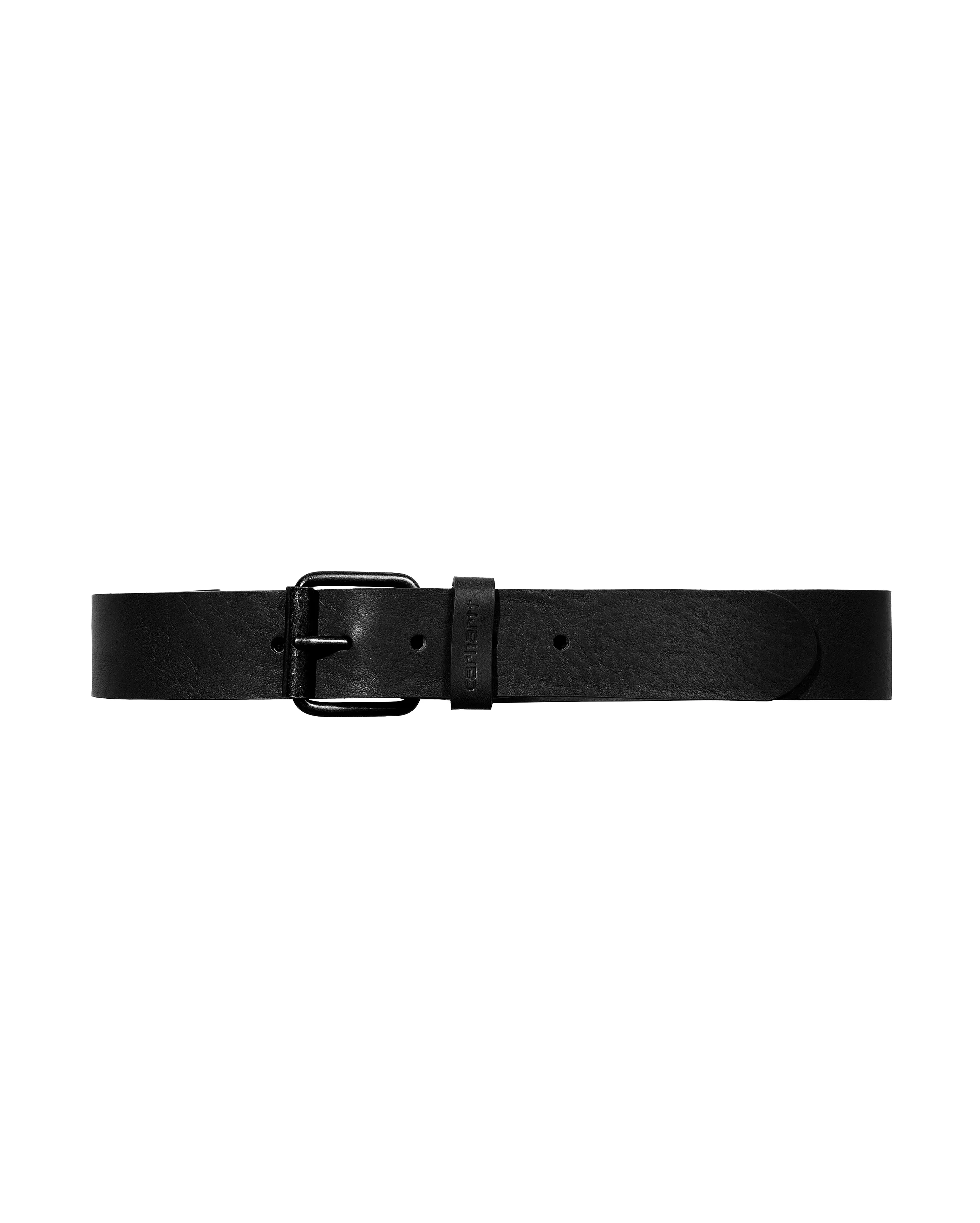 Ceinture Script Leather Black