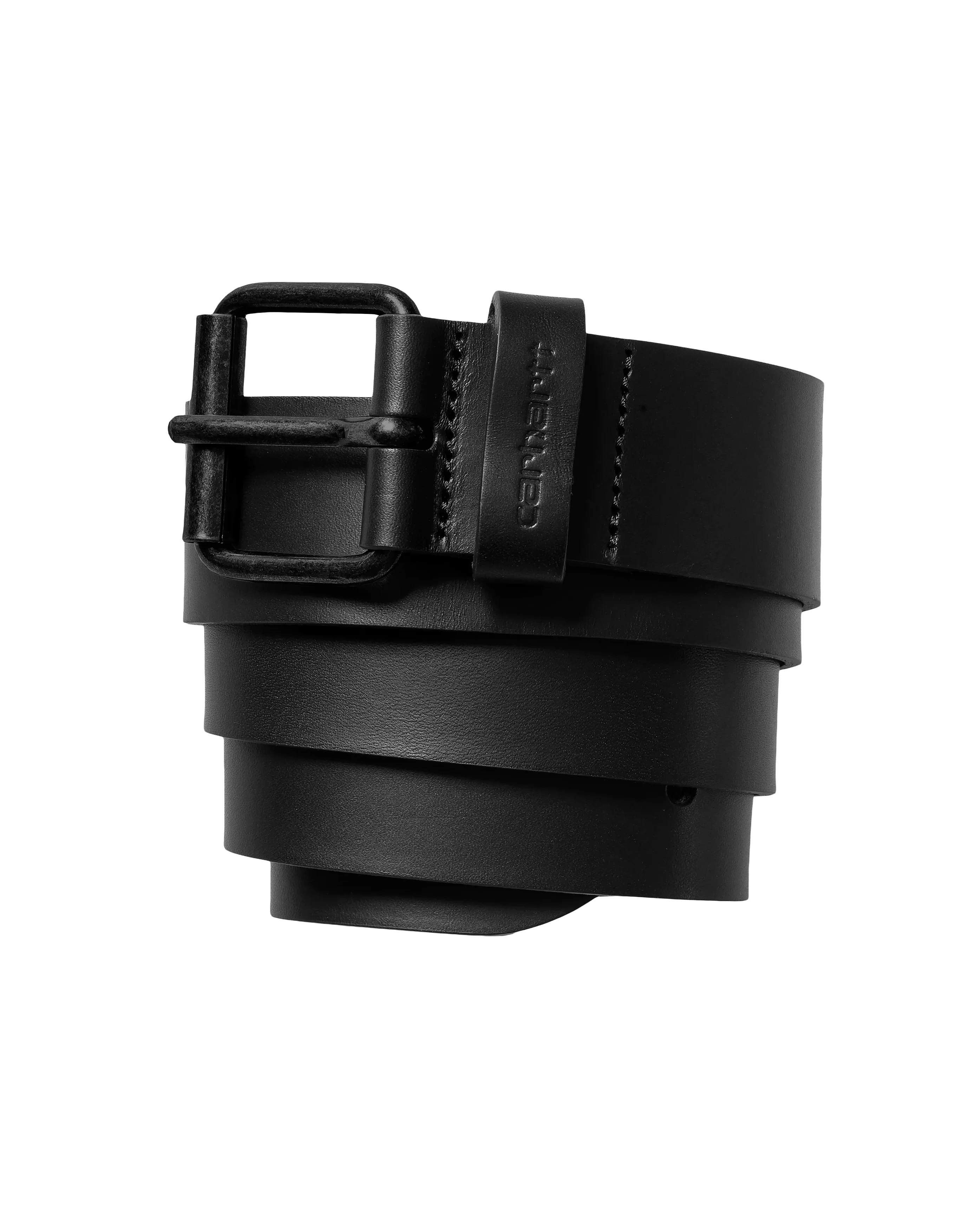 Ceinture Script Leather Black - Image 2