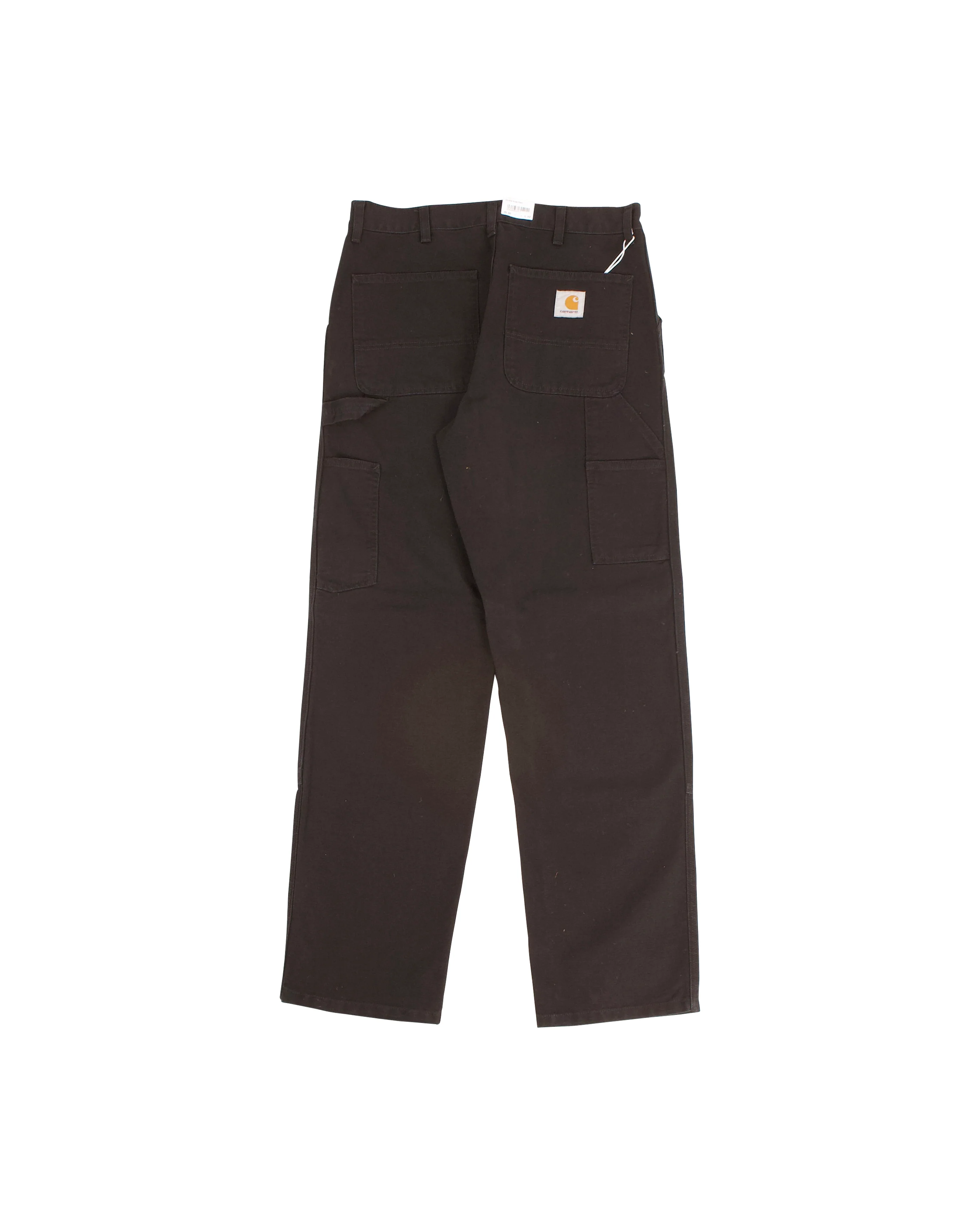 Double Knee Pant Black Aged Canvas - Image 6