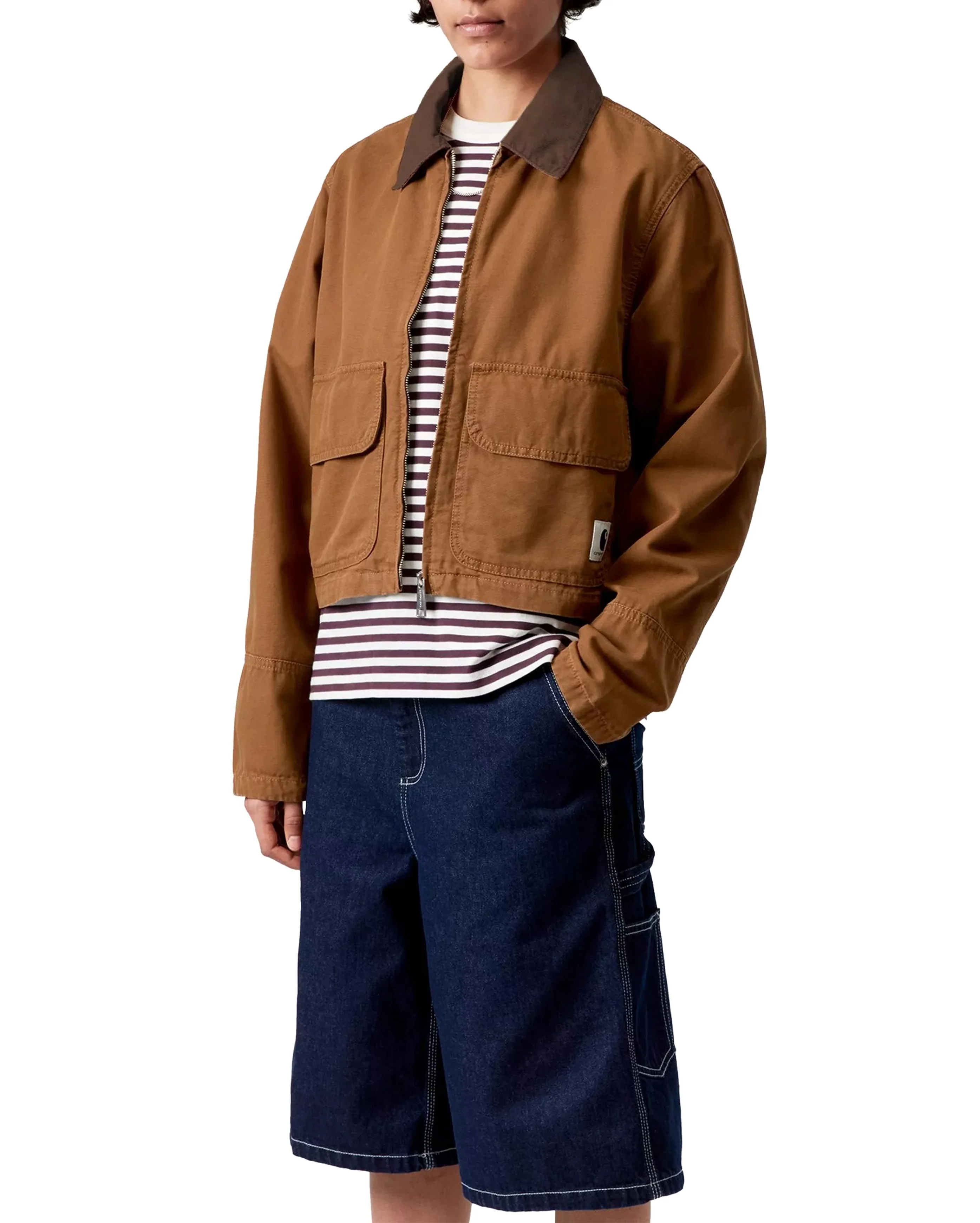 Prescott Jacket Hamilton Brown Tobacco Femme - Image 5