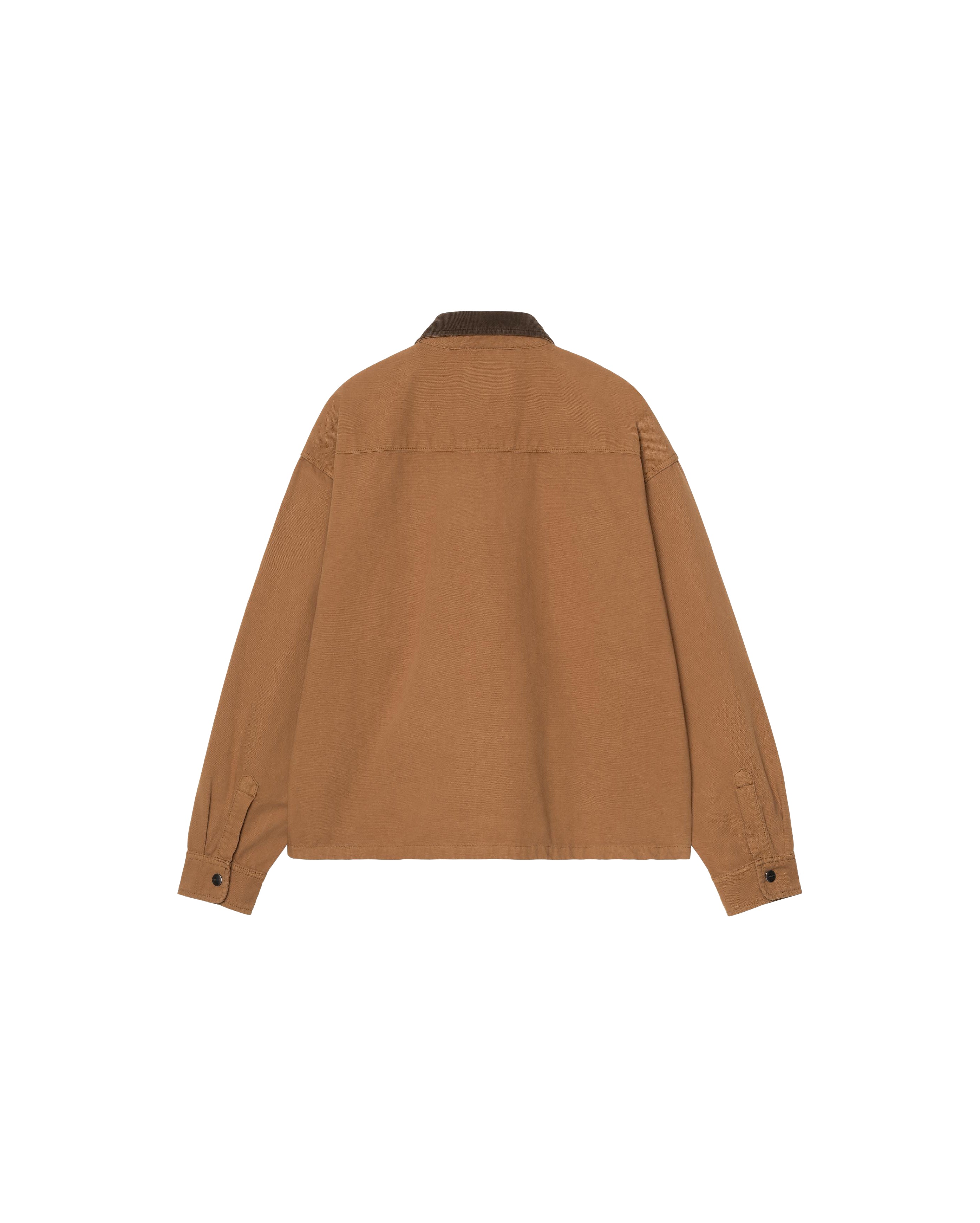 Prescott Shirt Jac Hamilton Brown Tobacco Garment Dyed - Image 2