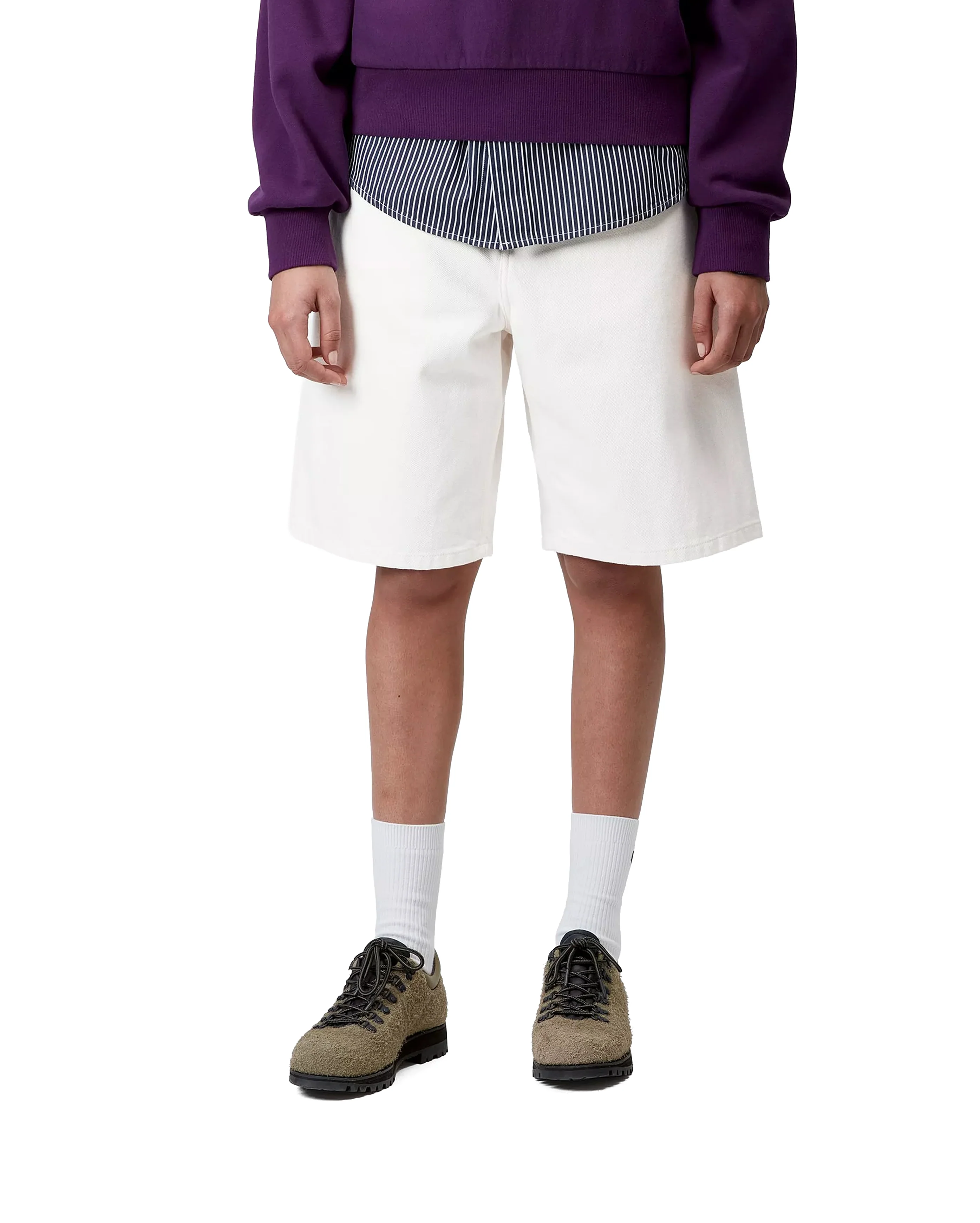 Short Brandon White Rinsed Femme - Image 2