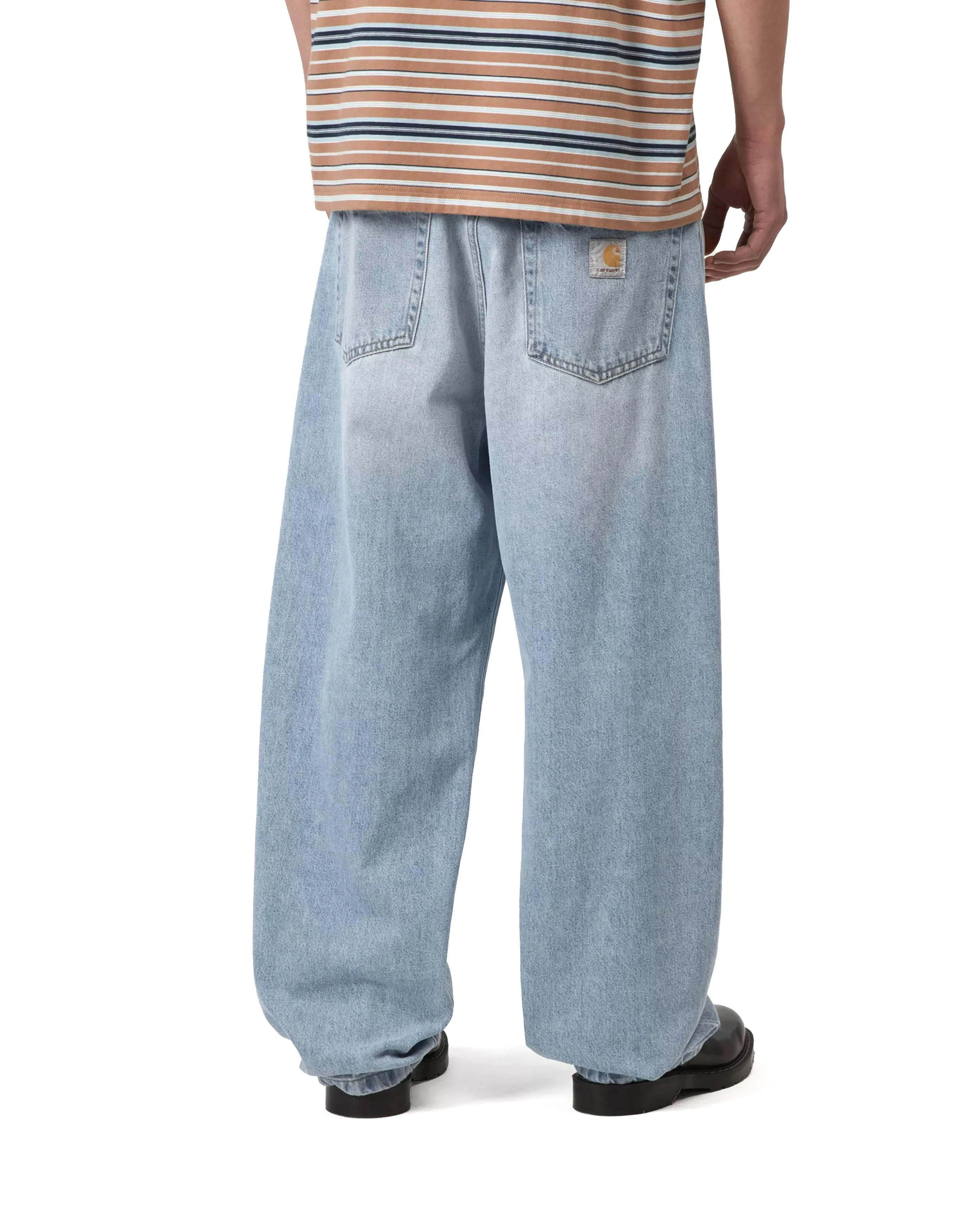Landon Pant Robertson Denim Blue Heavy Worn Bleached - Image 5