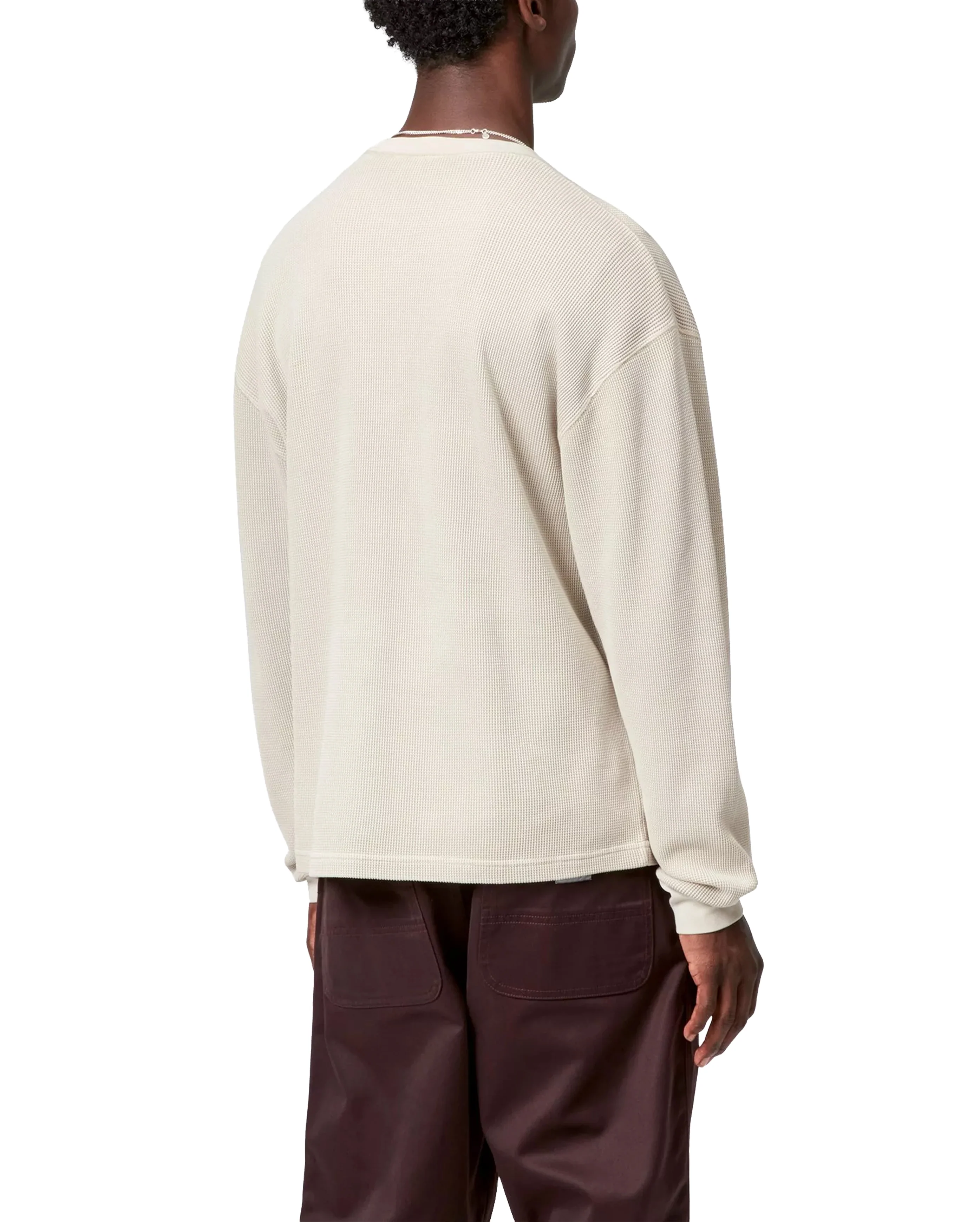 L/S Vista Waffle T-Shirt Fleur De Sel - Image 5