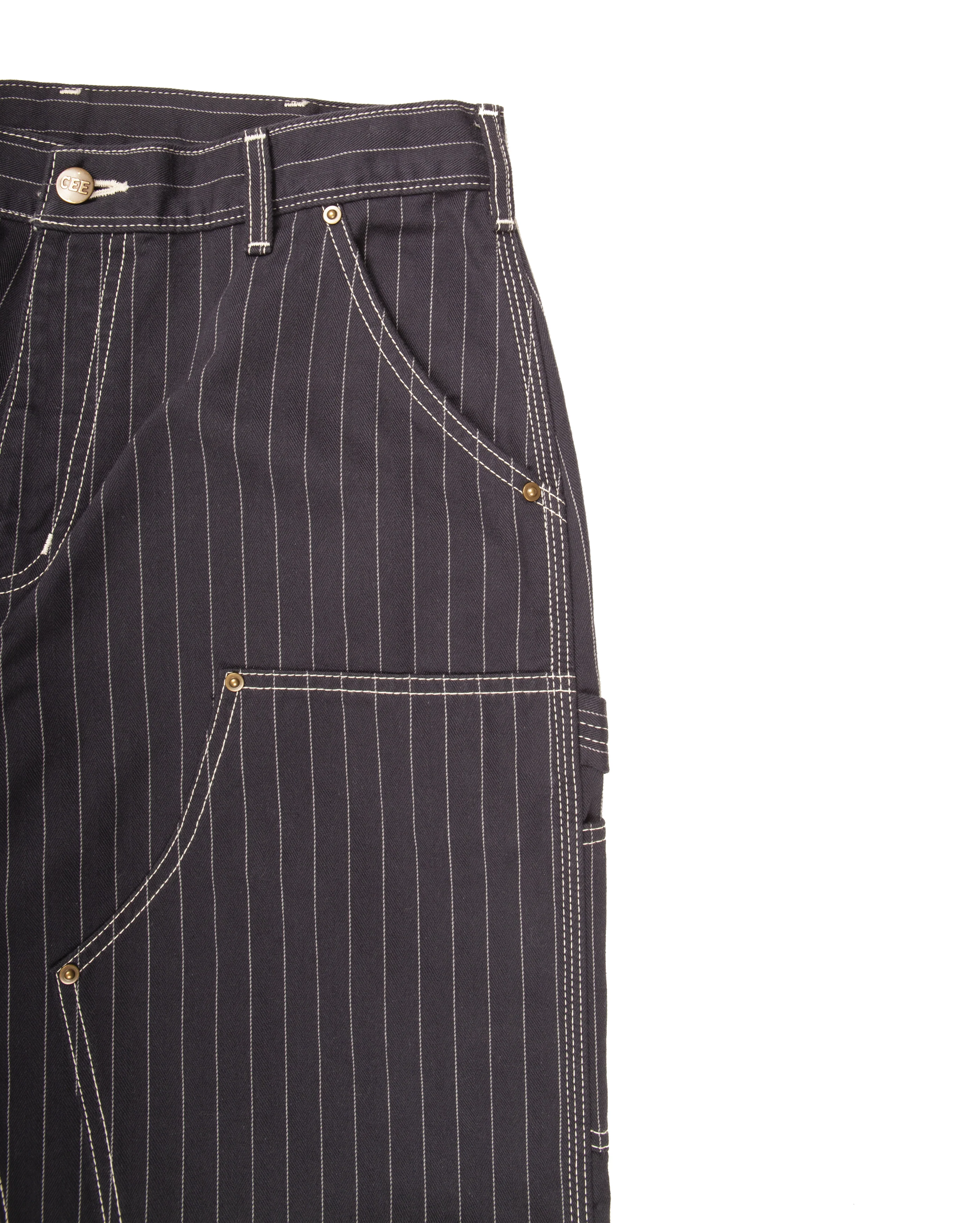 Double Knee Pants Dark Navy - Image 3