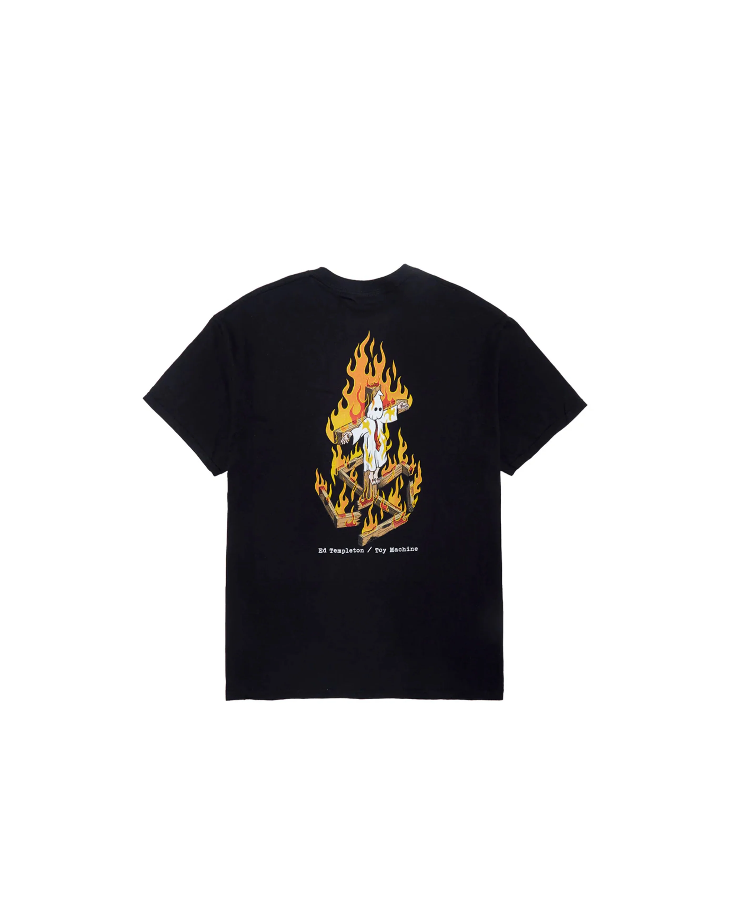 Charred Cross Tee Black
