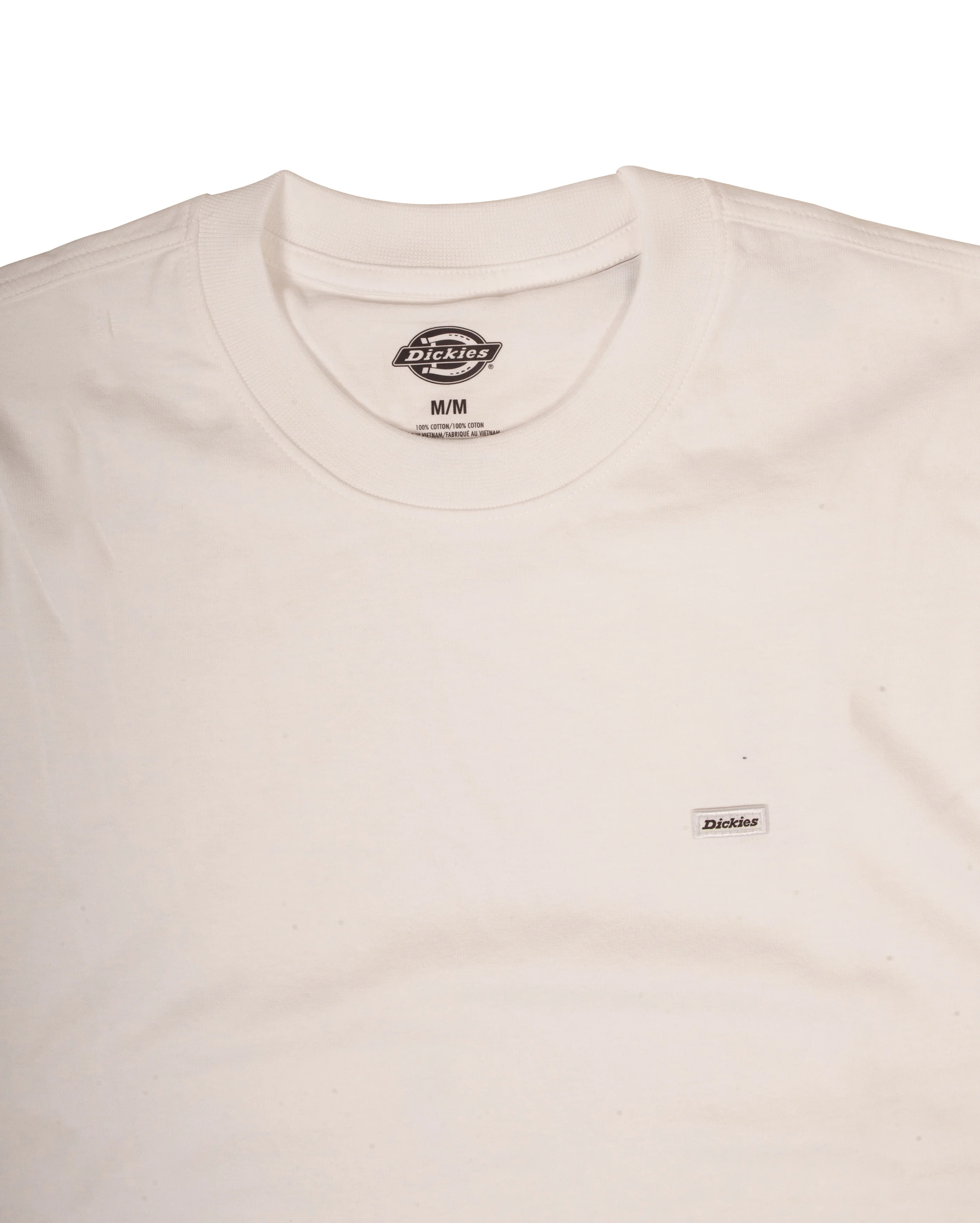 Clancy Heavyweight LS Tee White - Image 2