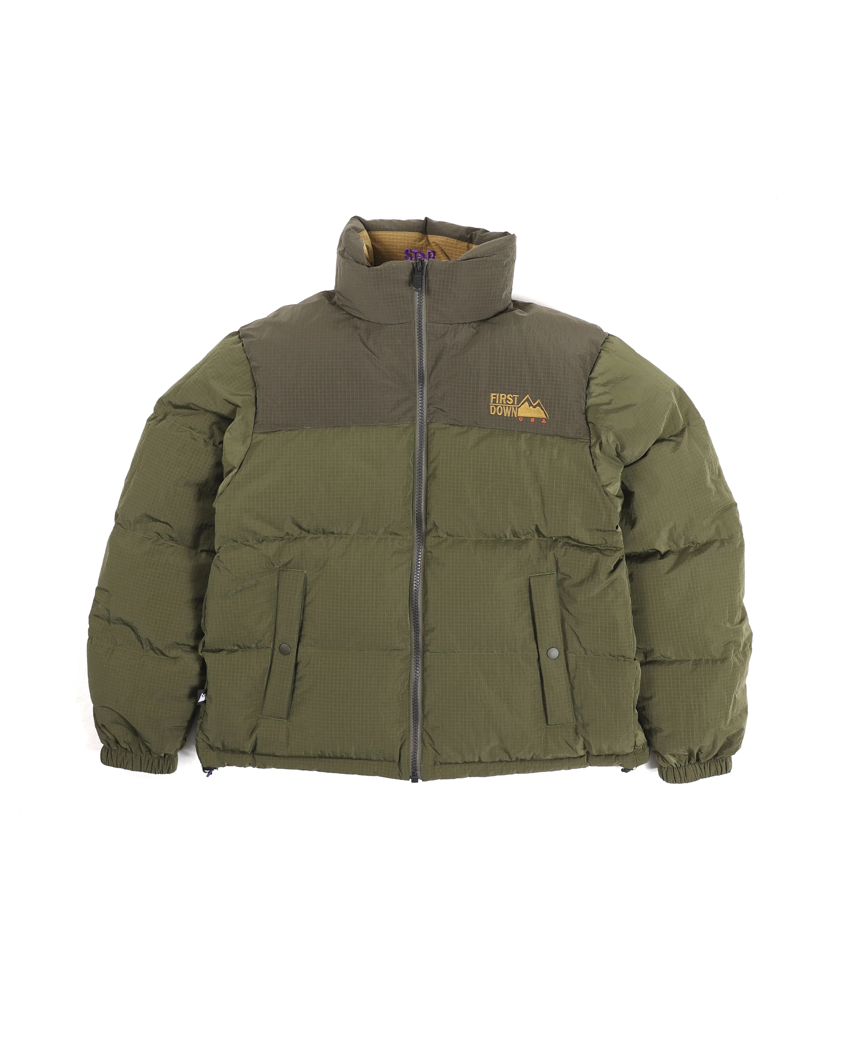 X Starcow Reversible Bubble Down Jacket Ripstop - Image 2