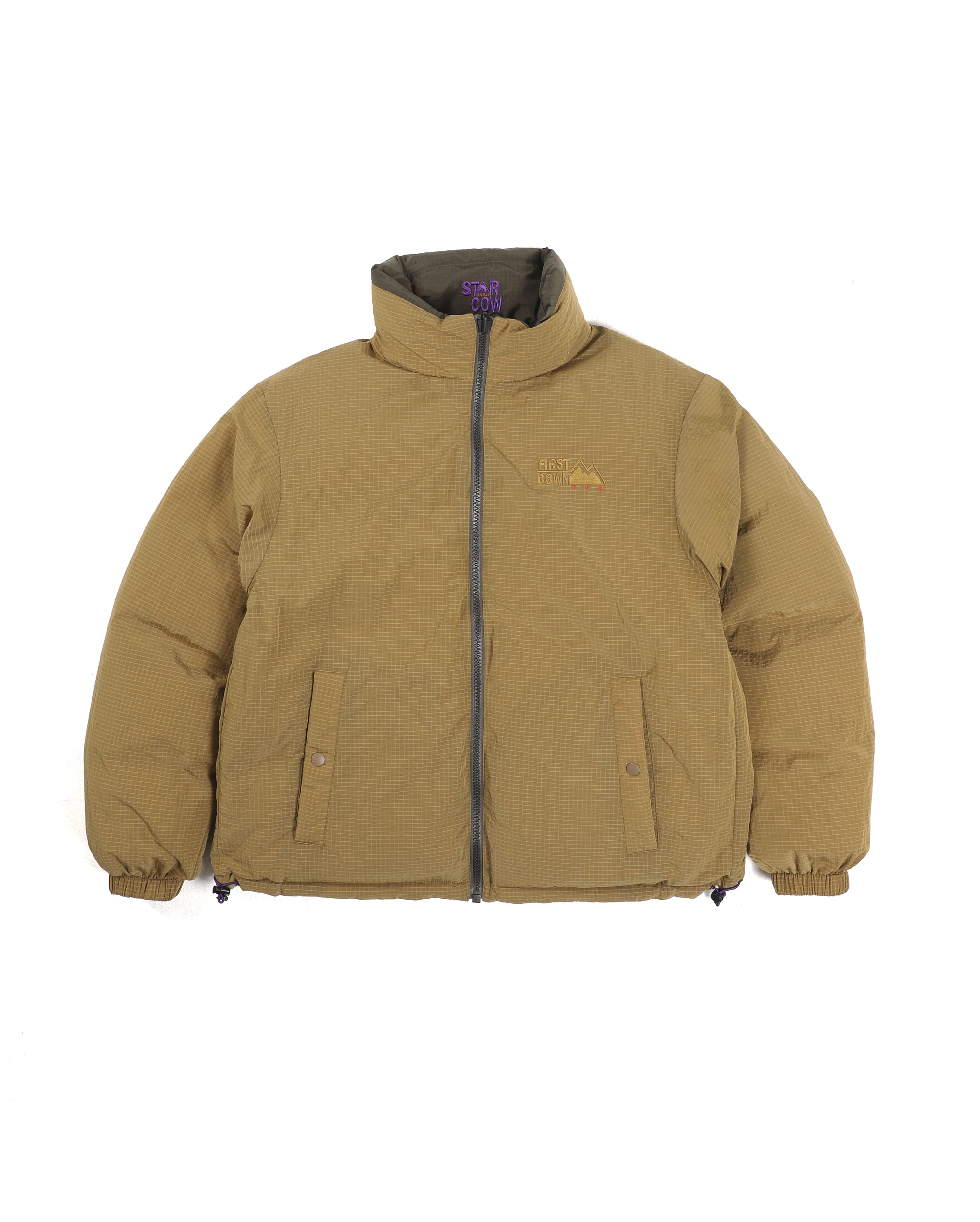 X Starcow Reversible Bubble Down Jacket Ripstop - Image 3