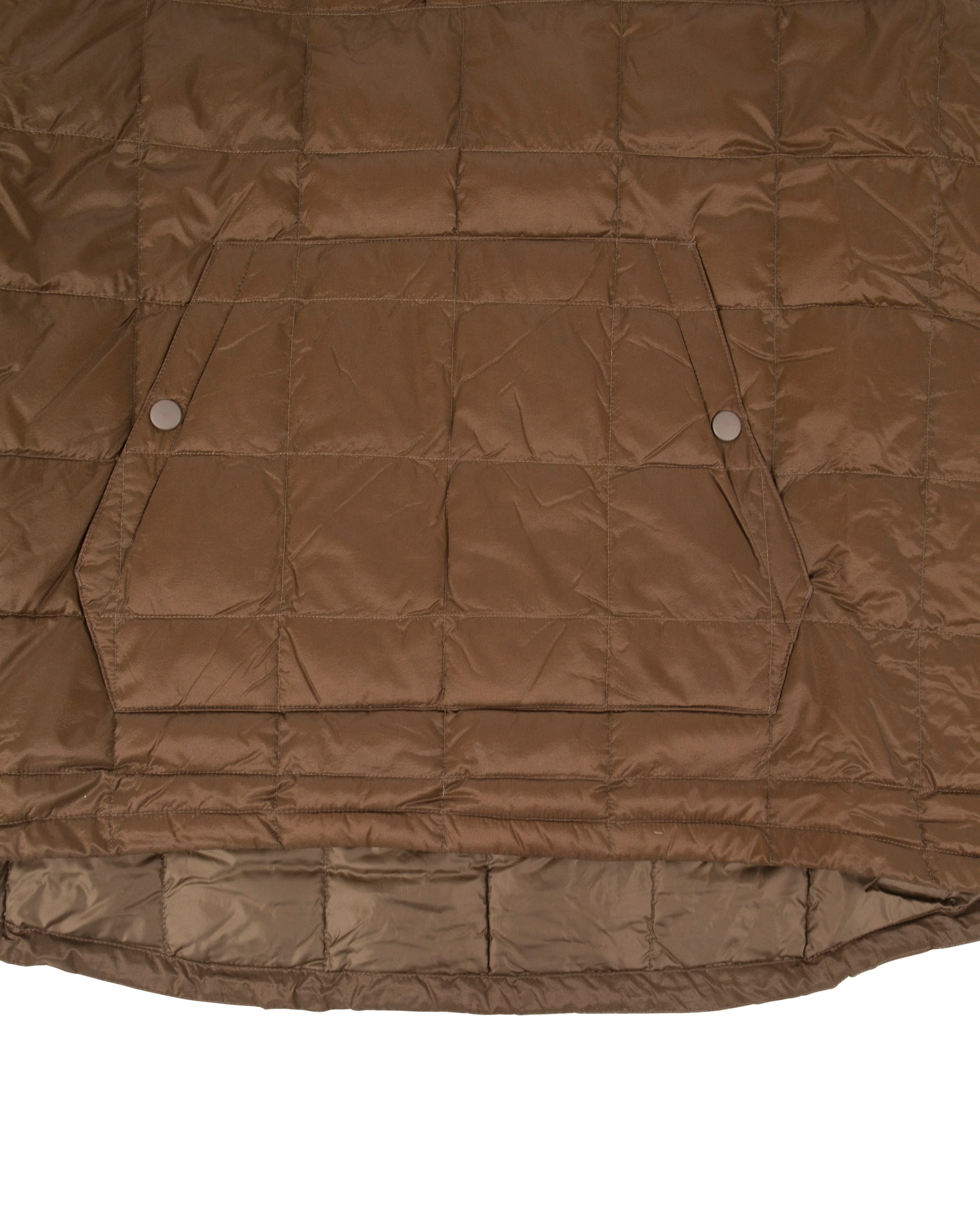Down Pullover Jacket Deep Olive - Image 4