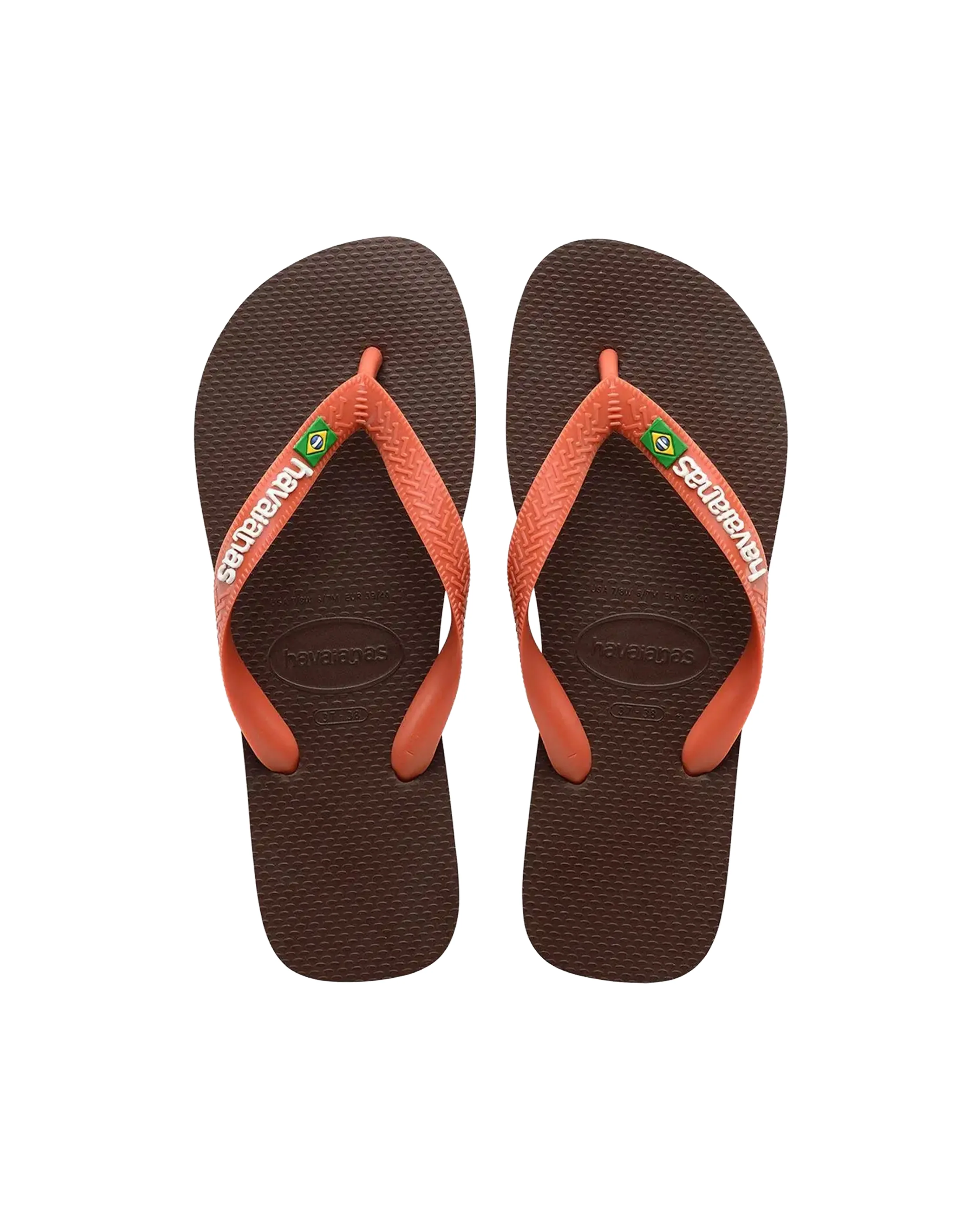 Brasil Logo Rust Dark Brown