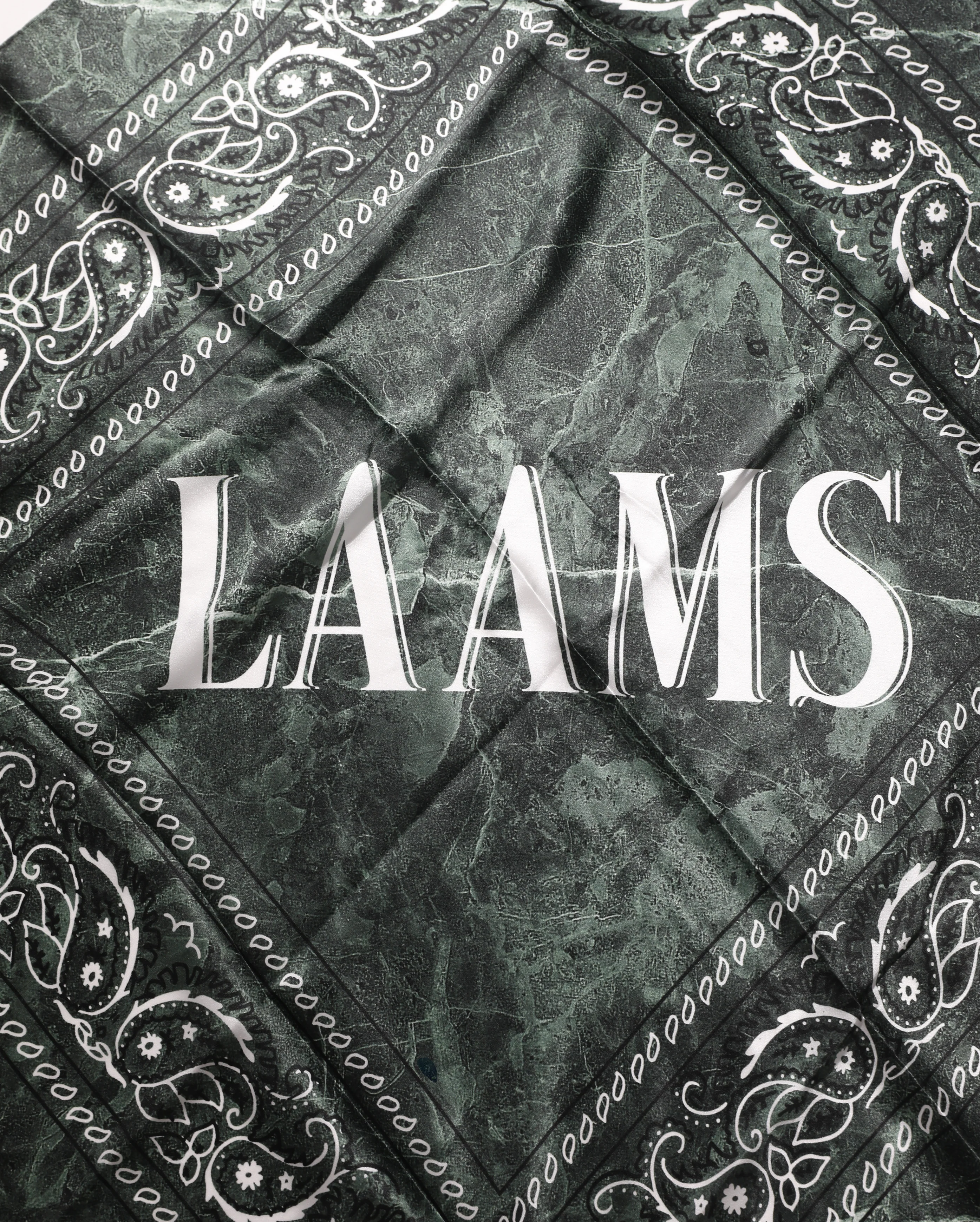 Marble Silk Bandana - Image 3