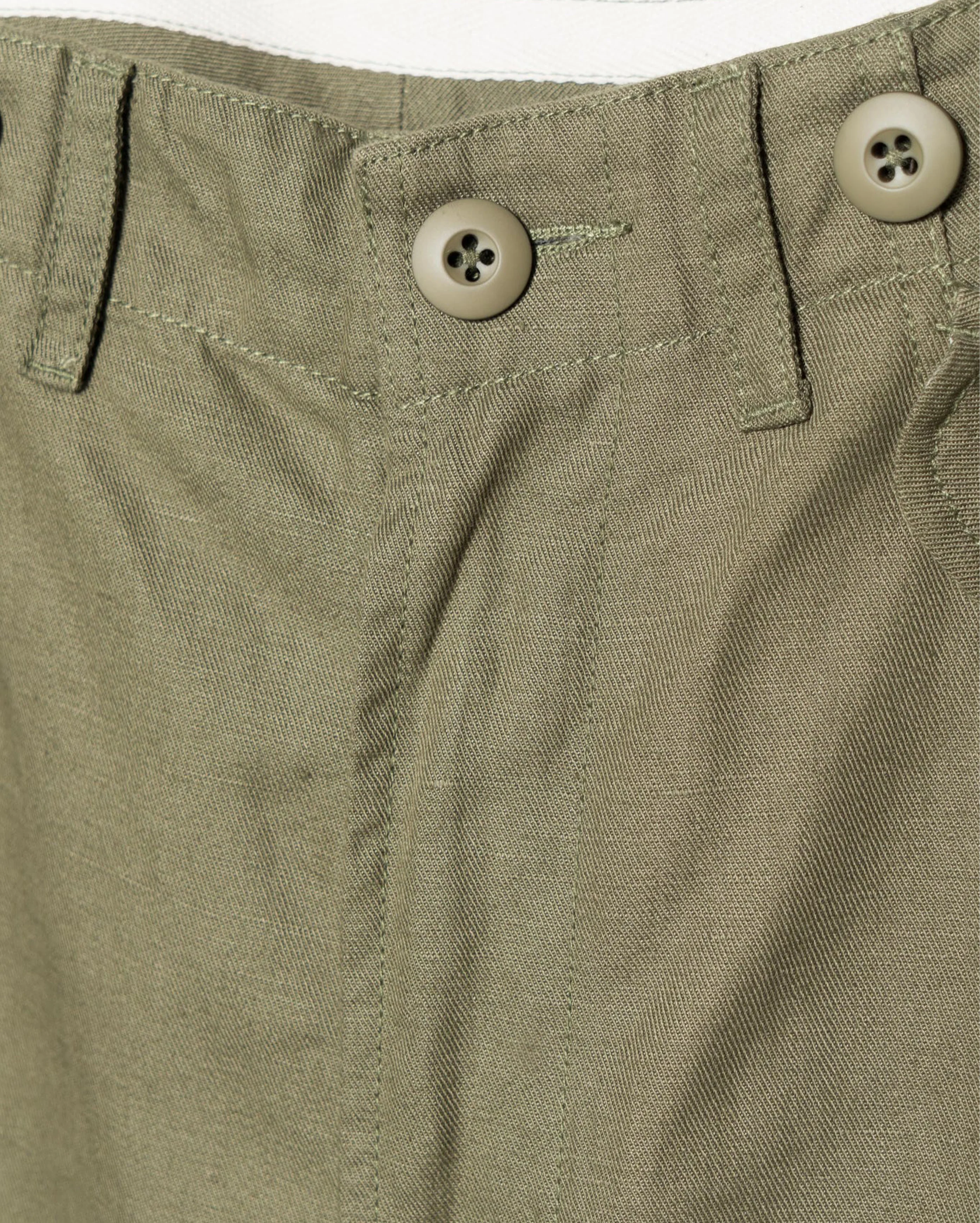 Hemp M65 Cargo Pants Olive - Image 3