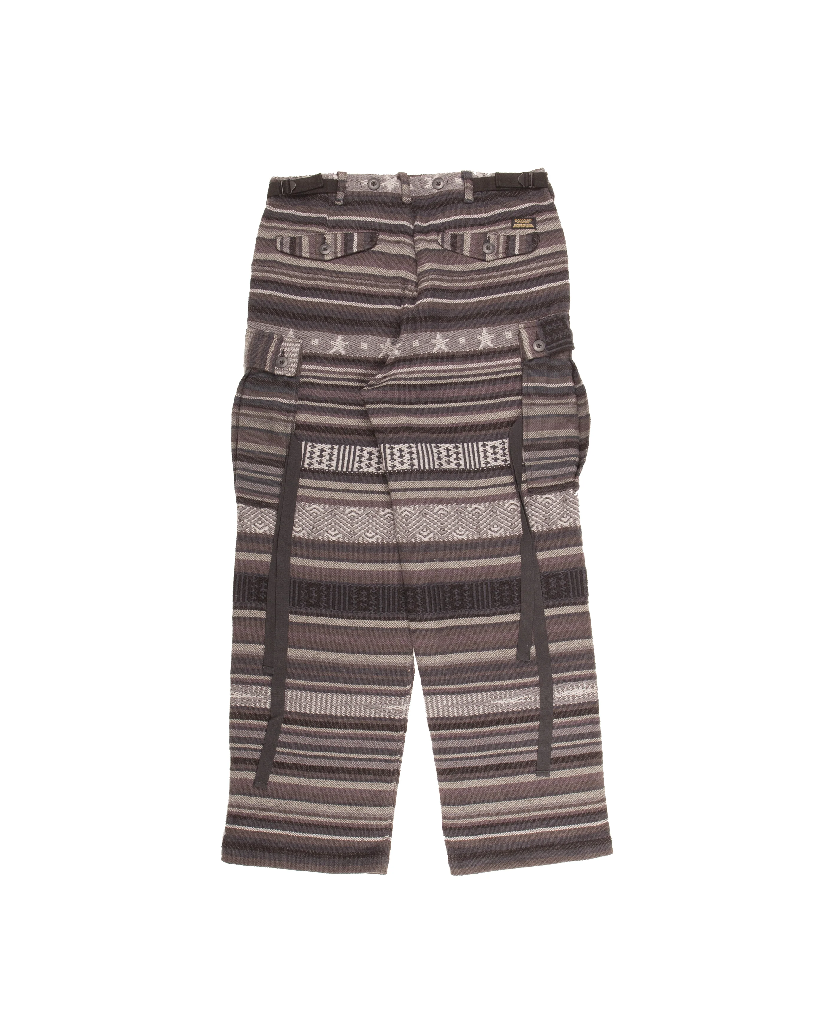 M65 Tribe Cargo Pants Killim Black - Image 7
