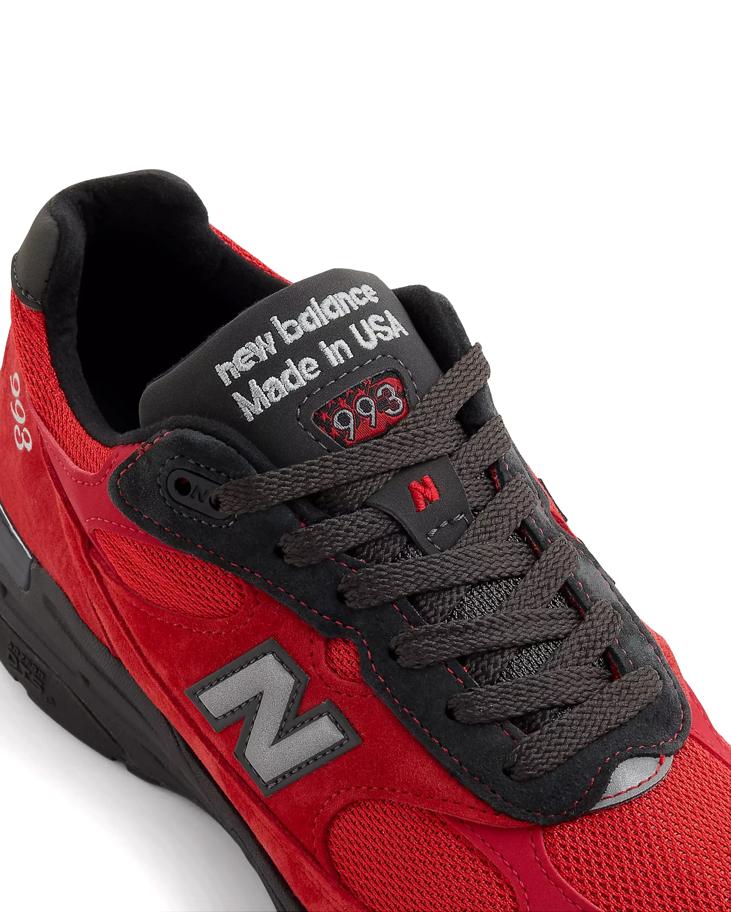 993 Made in USA Red Suede - Image 4