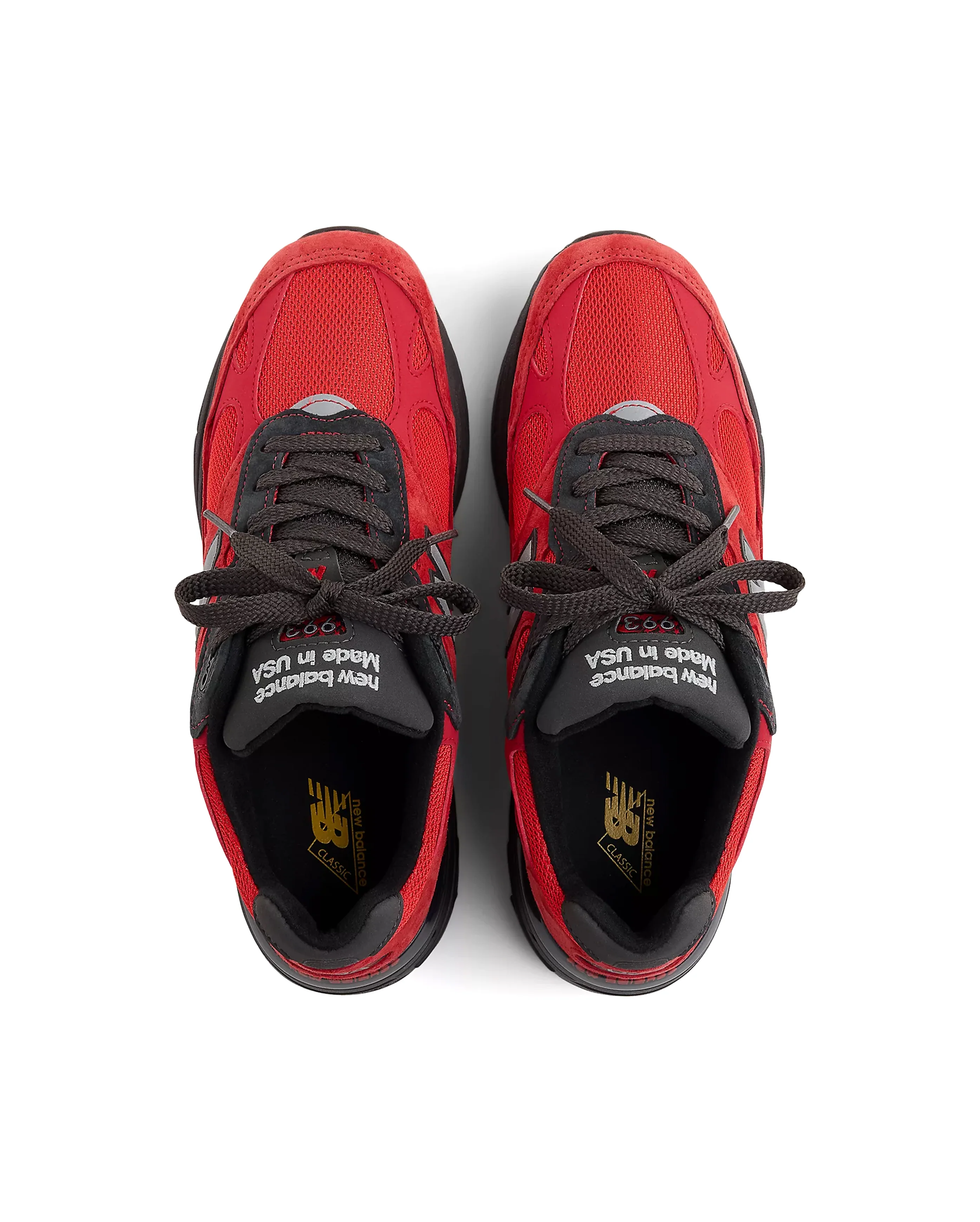 993 Made in USA Red Suede - Image 5