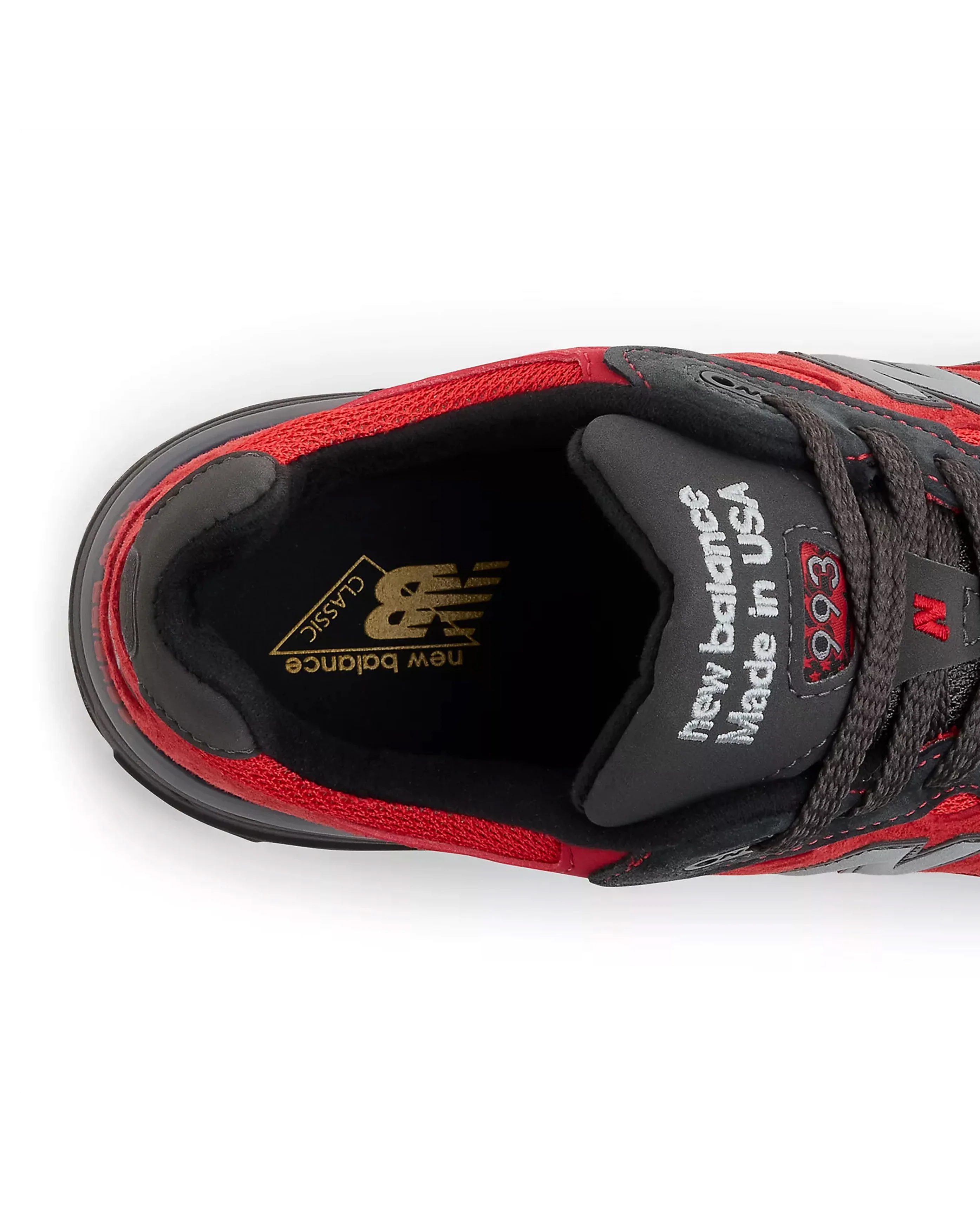 993 Made in USA Red Suede - Image 6