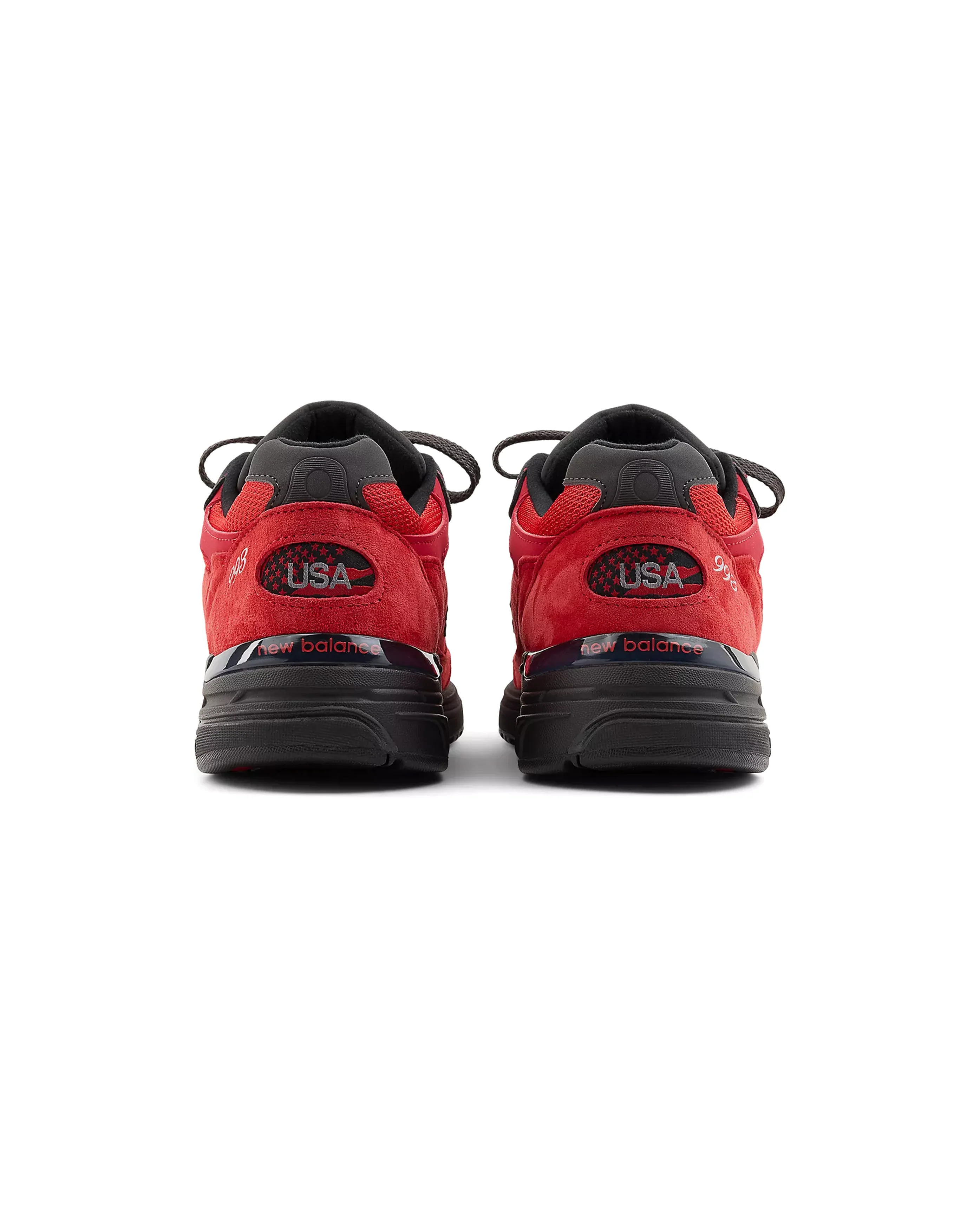 993 Made in USA Red Suede - Image 7