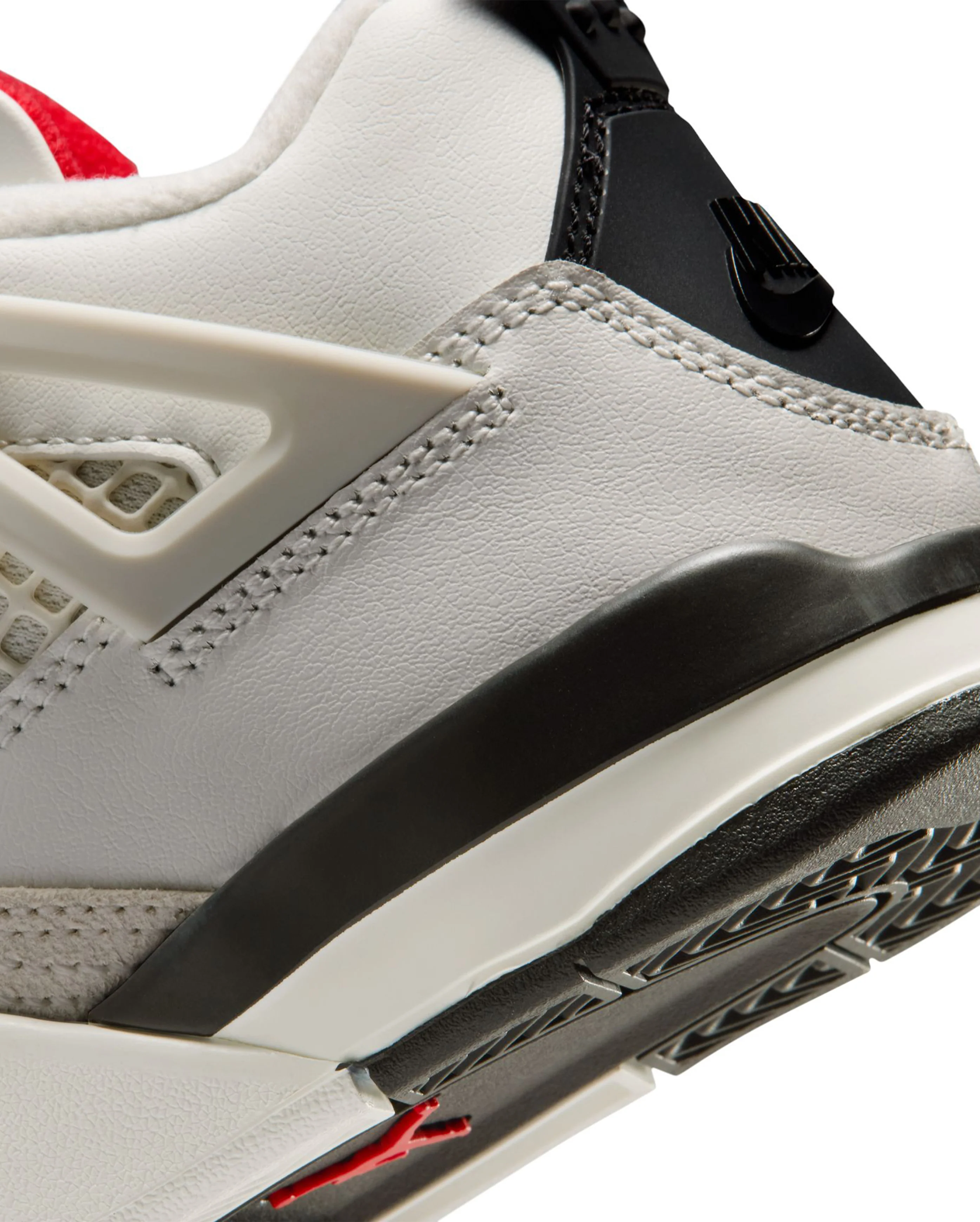 Jordan 4 Retro OG FC PS Sail Black University Red - Image 5
