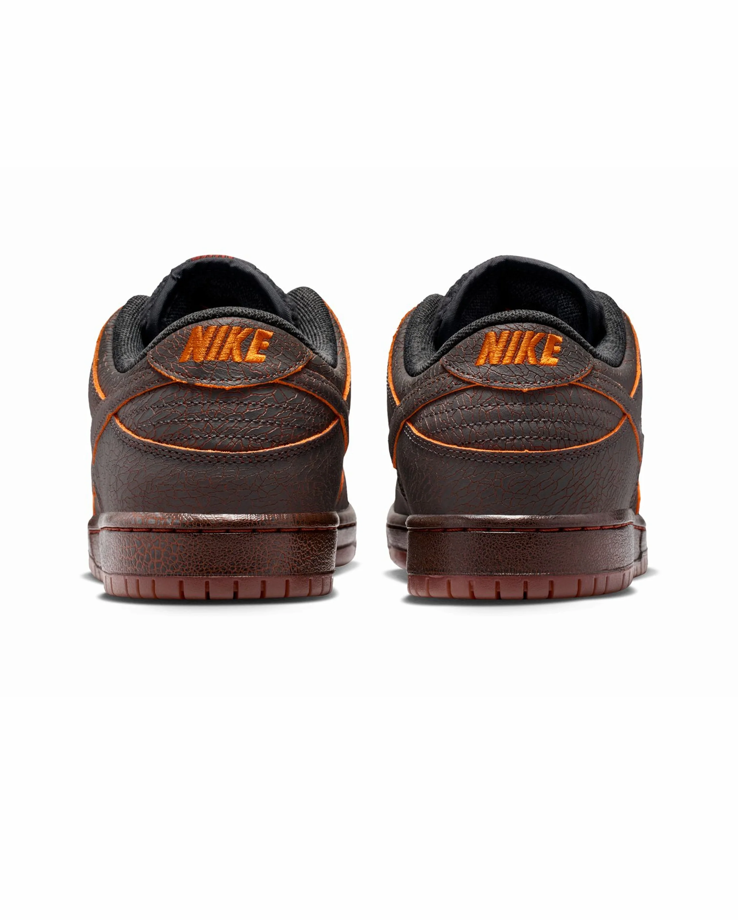 SB Dunk Low Pro Premium Dk Smoke Grey Campfire Orange - Image 6