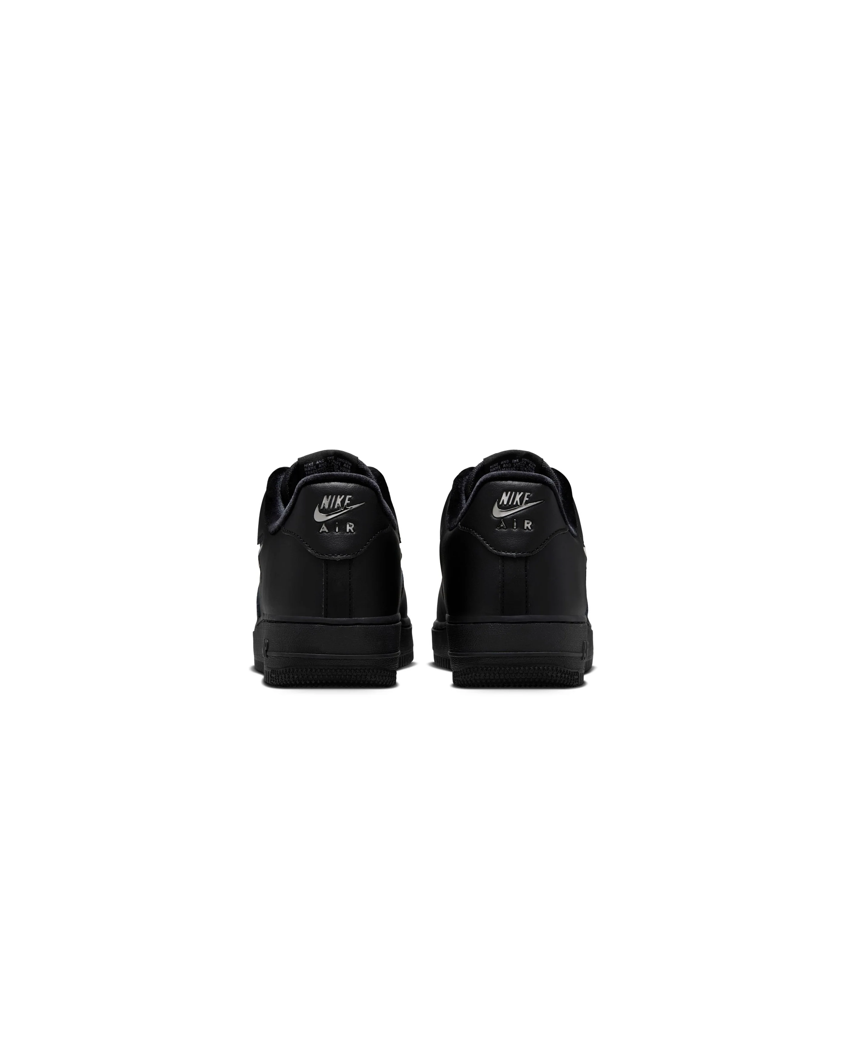 W Air Force 1 '07 Black Metallic Silver - Image 7