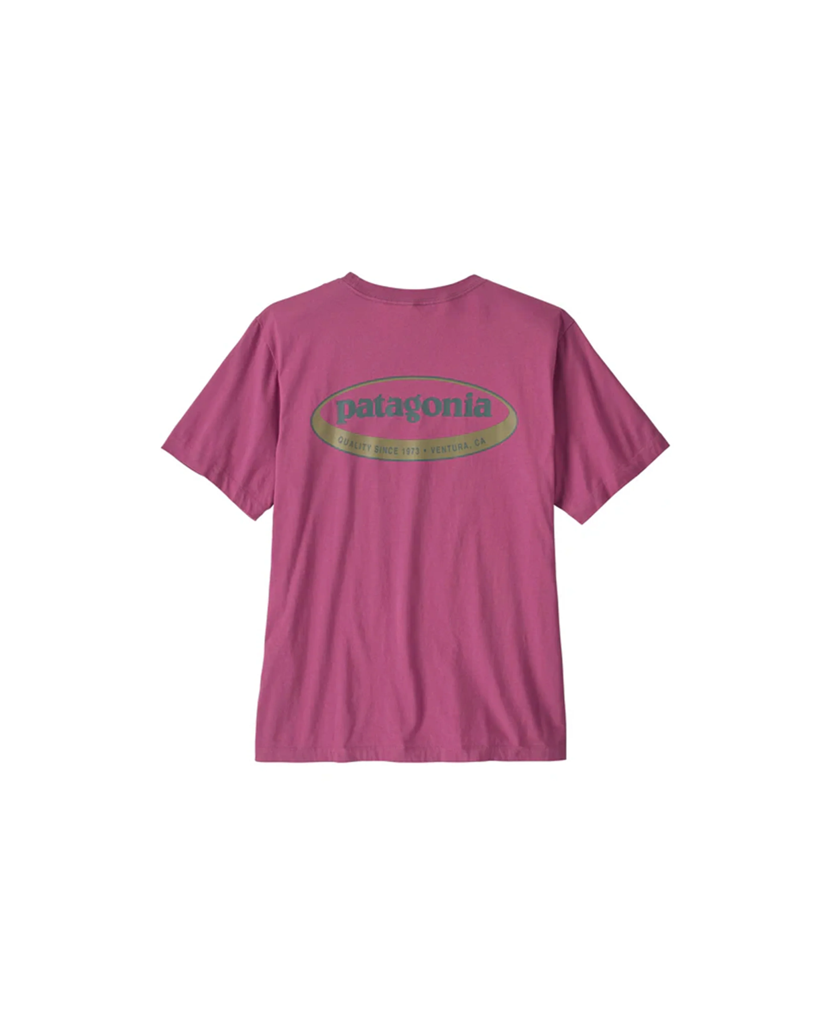 '95 Oval Logo T-Shirt Faded Magenta - Image 2