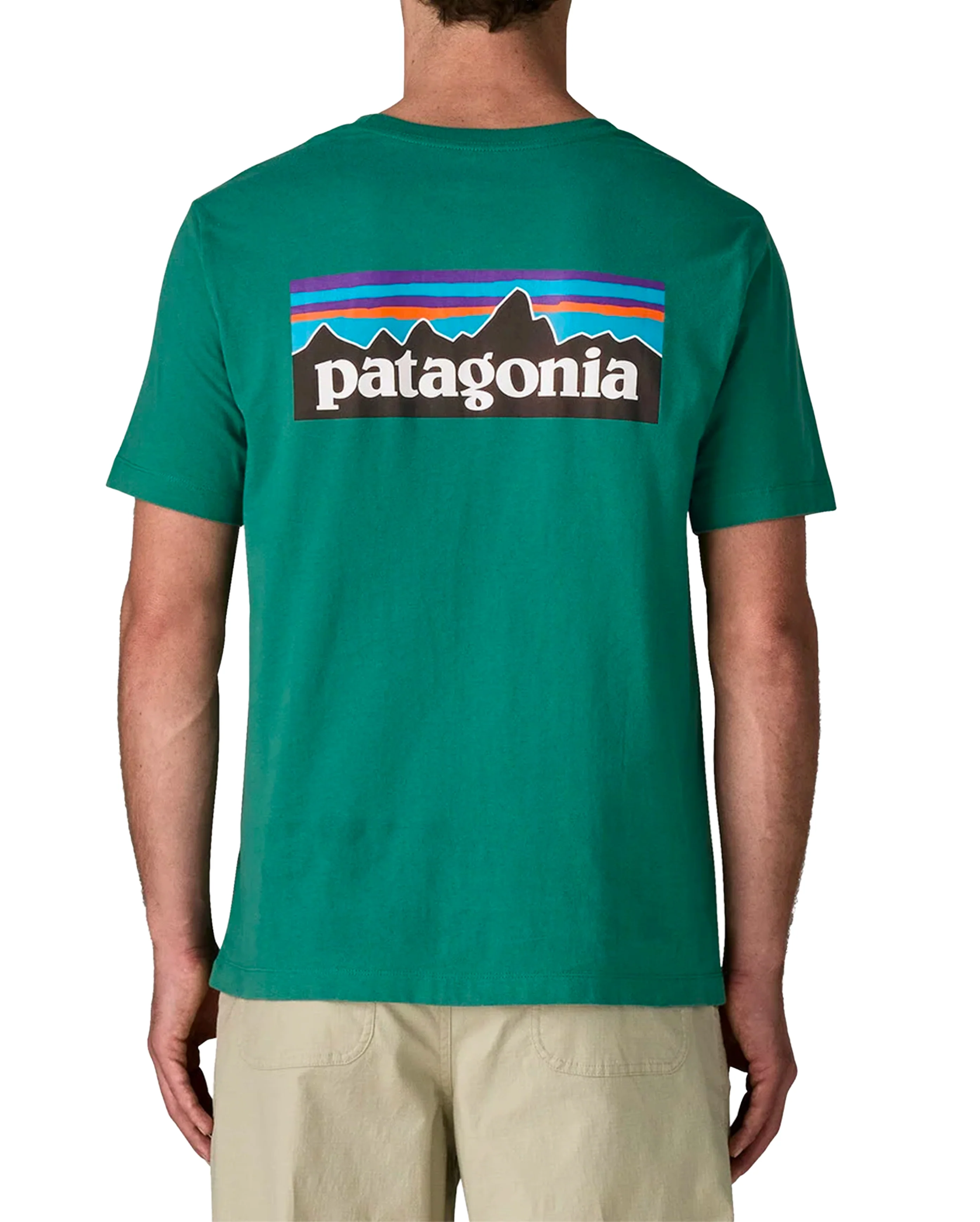P-6 Logo T-Shirt Green - Image 3