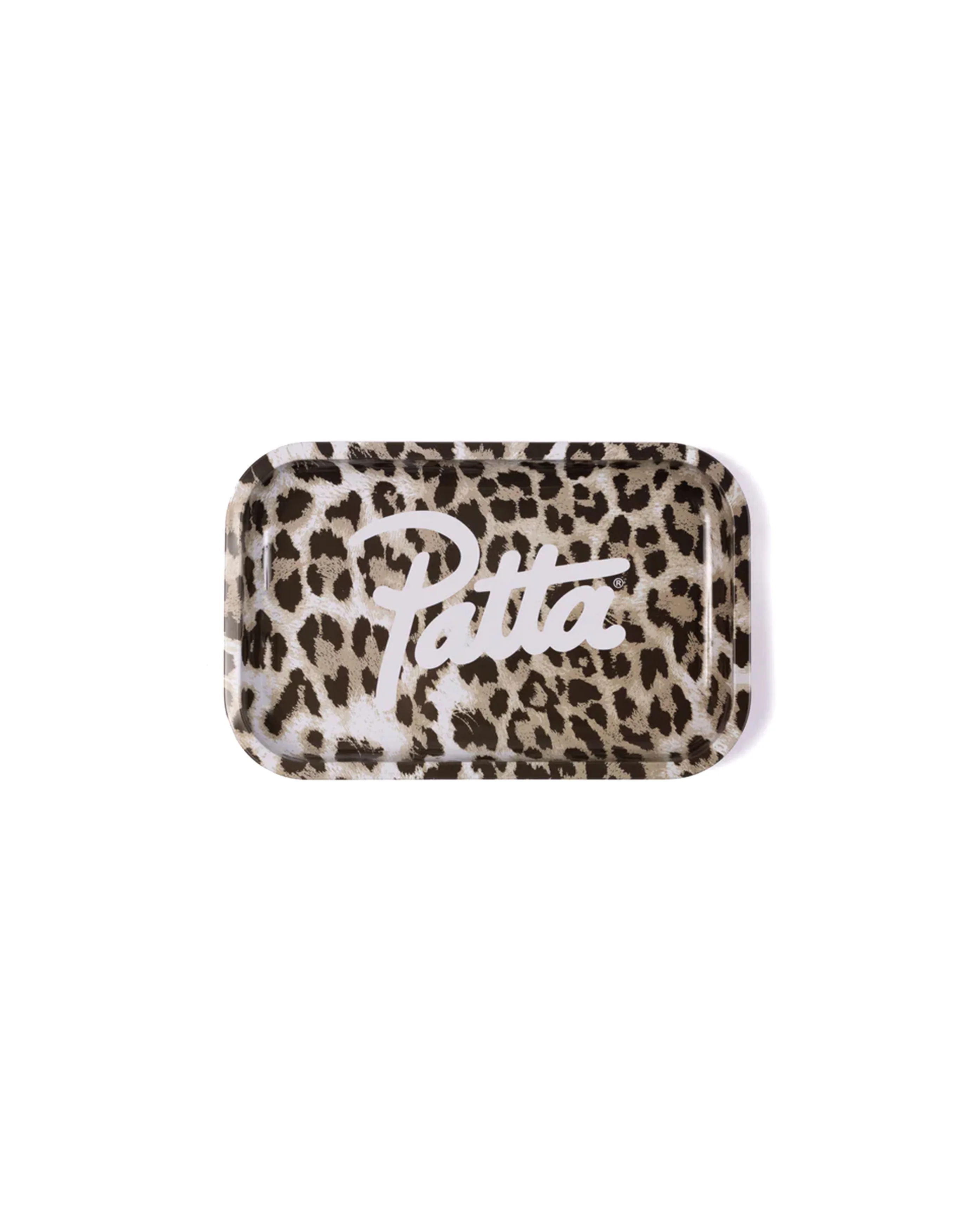 Leopard Print Rolling Tray