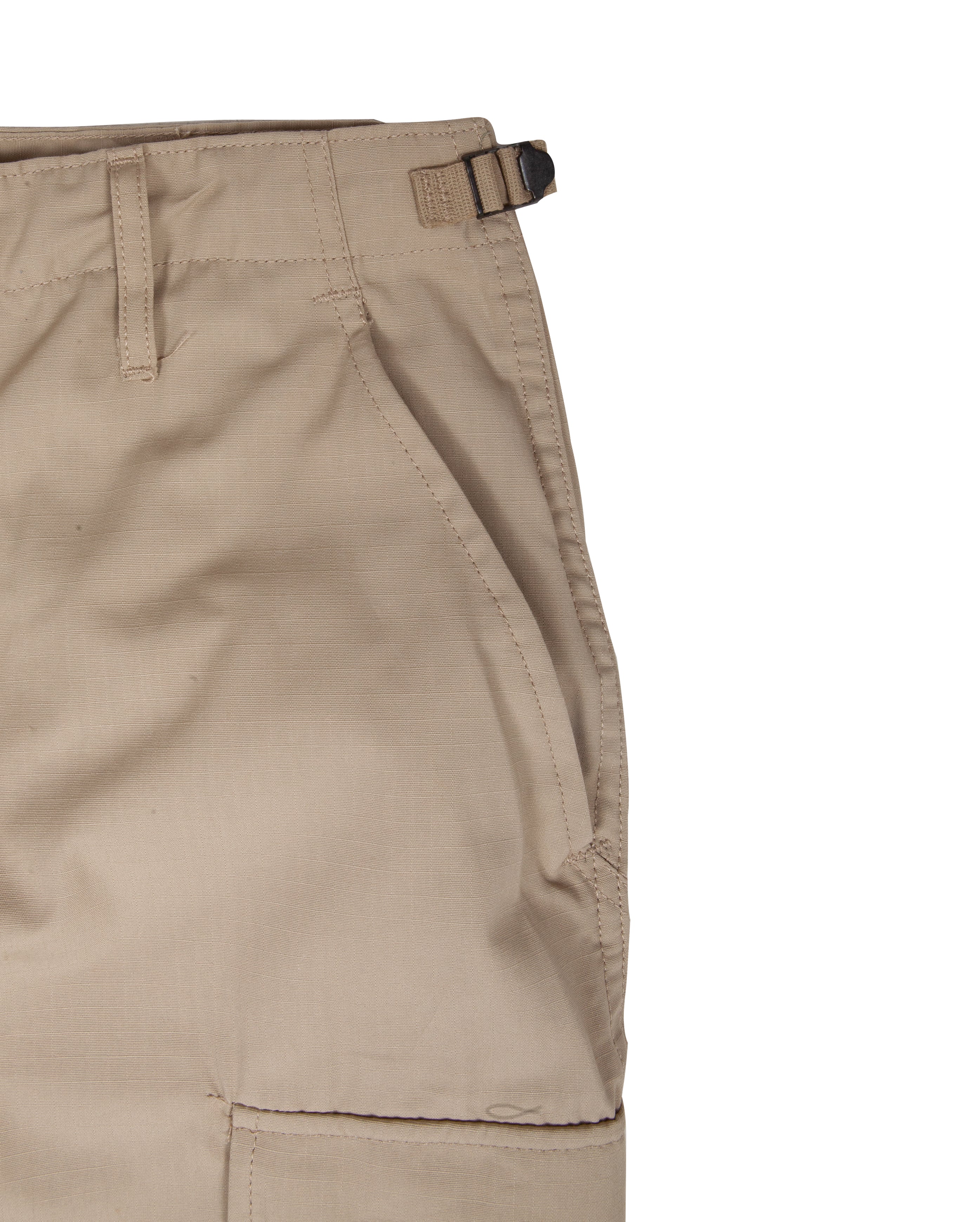 BDU BTN Fly Cot Pant Khaki - Image 4