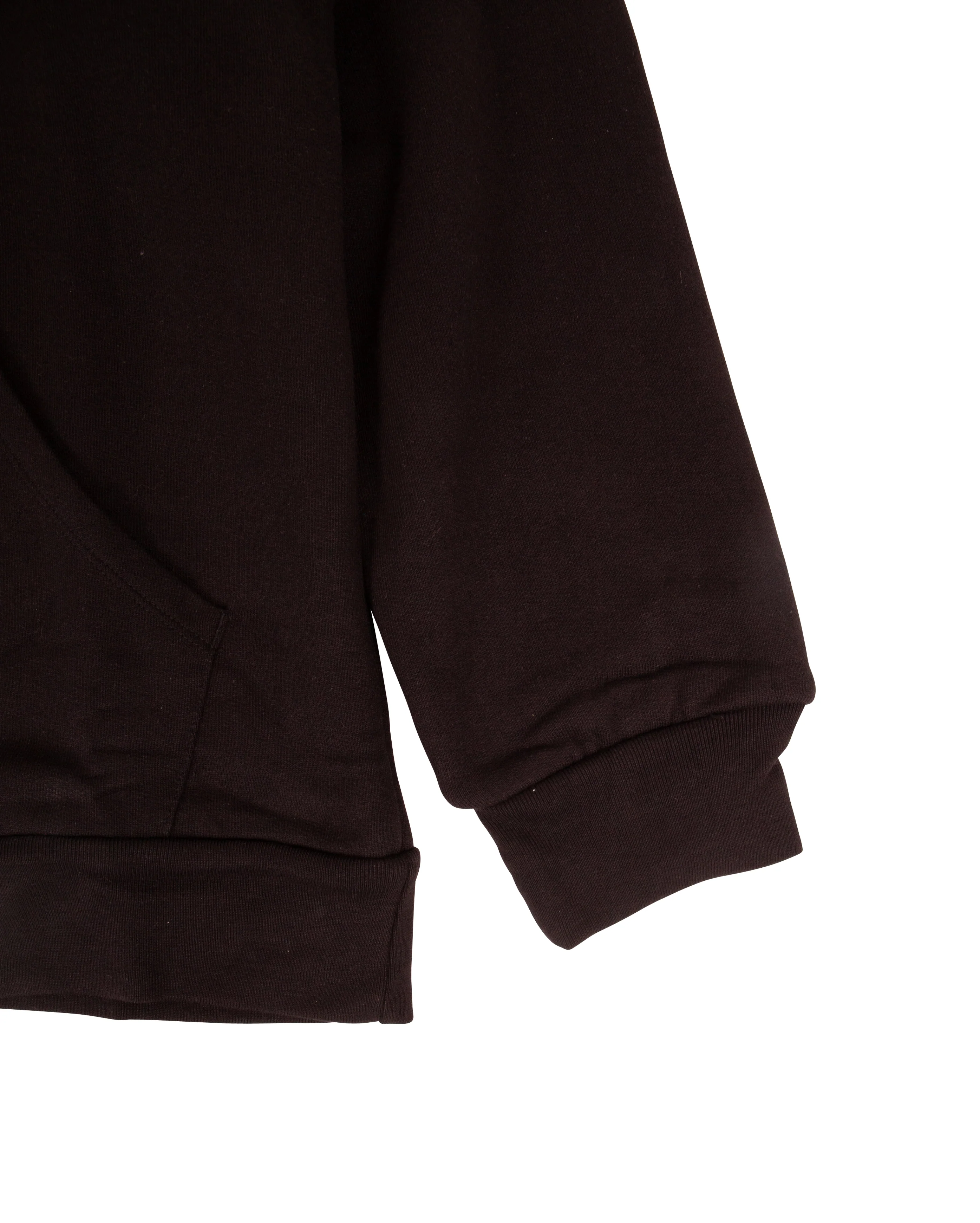 Fleece Hoodie Washed Black - Image 3