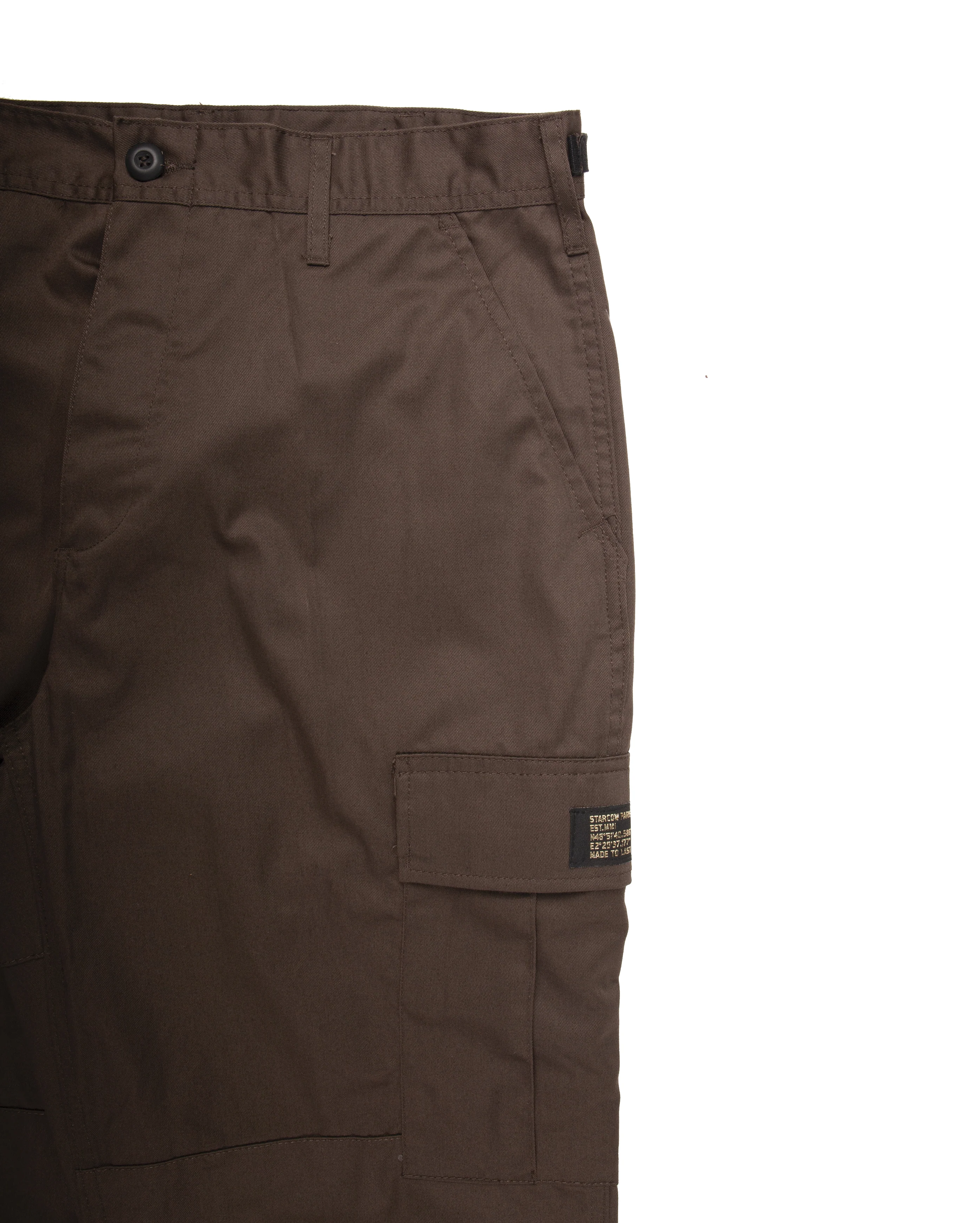 Tactical BDU Pants Brown - Image 3