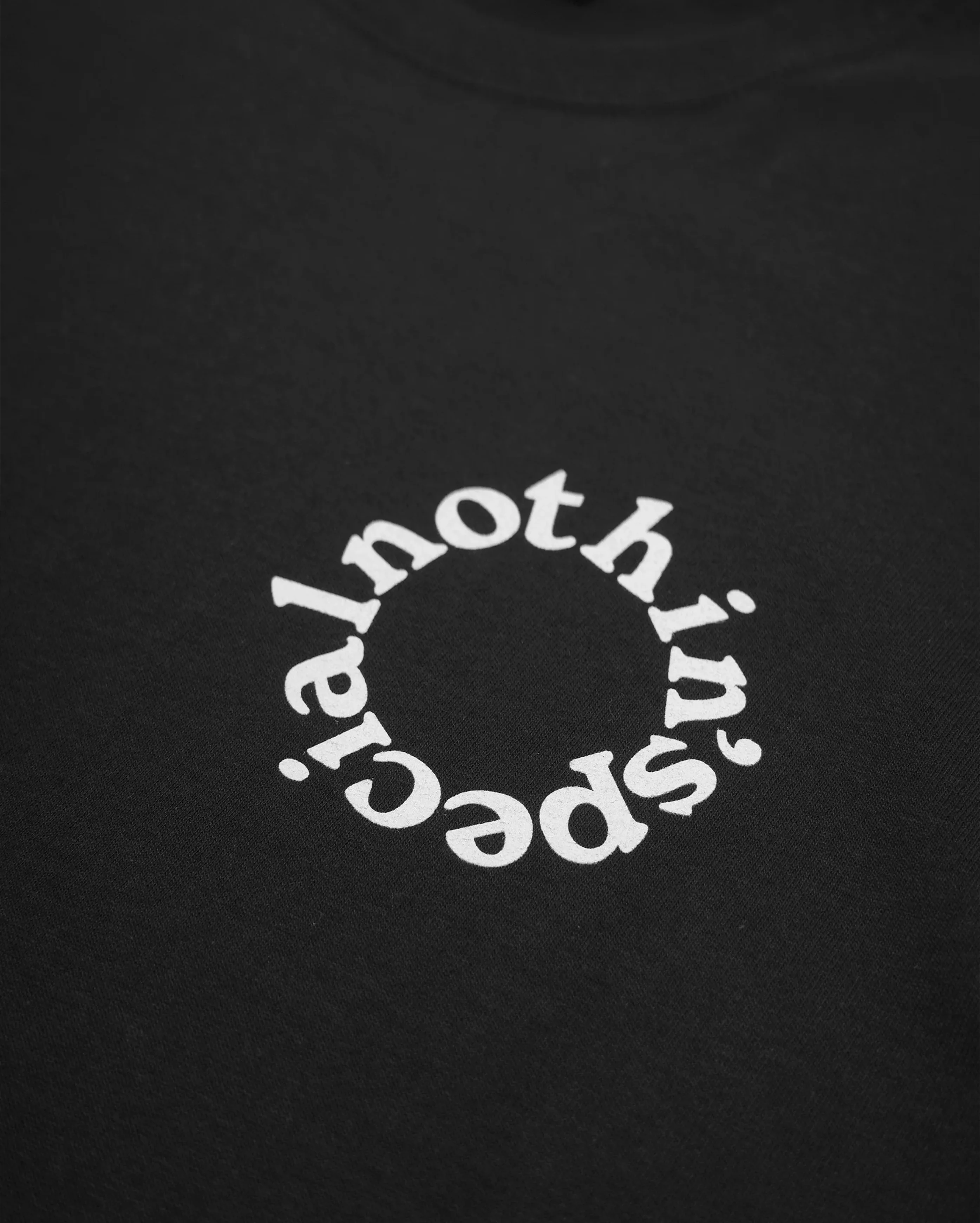 Rounded Logo Tee Black - Image 3