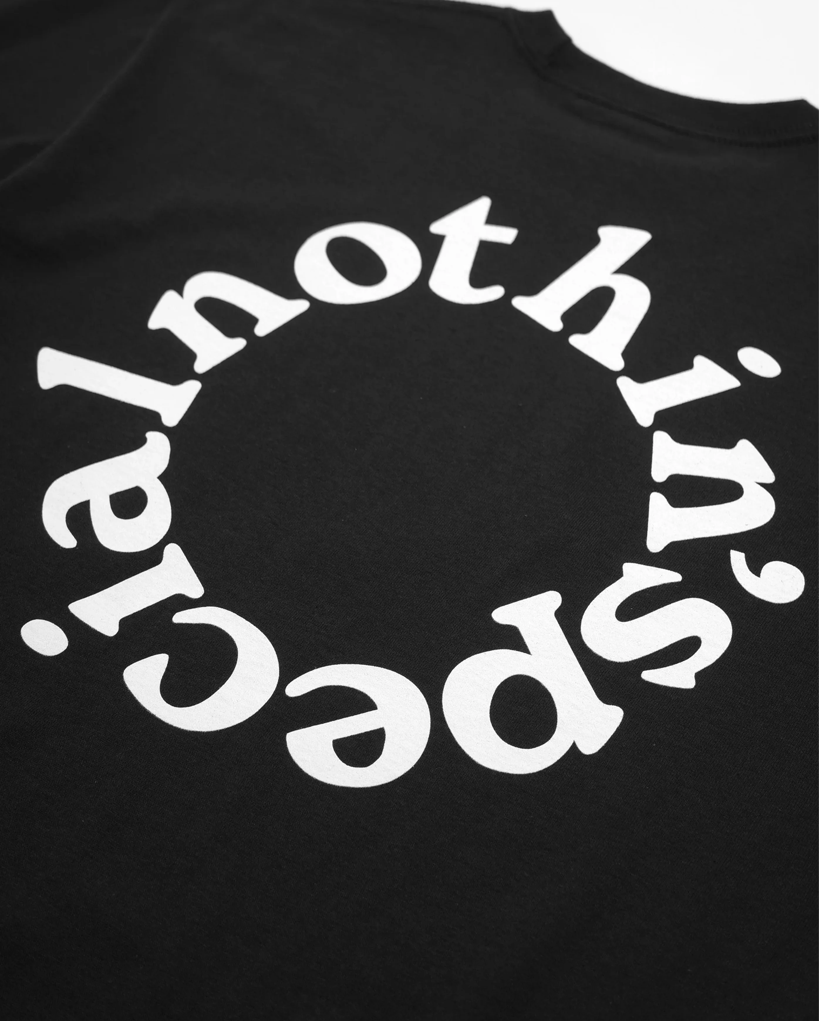 Rounded Logo Tee Black - Image 4