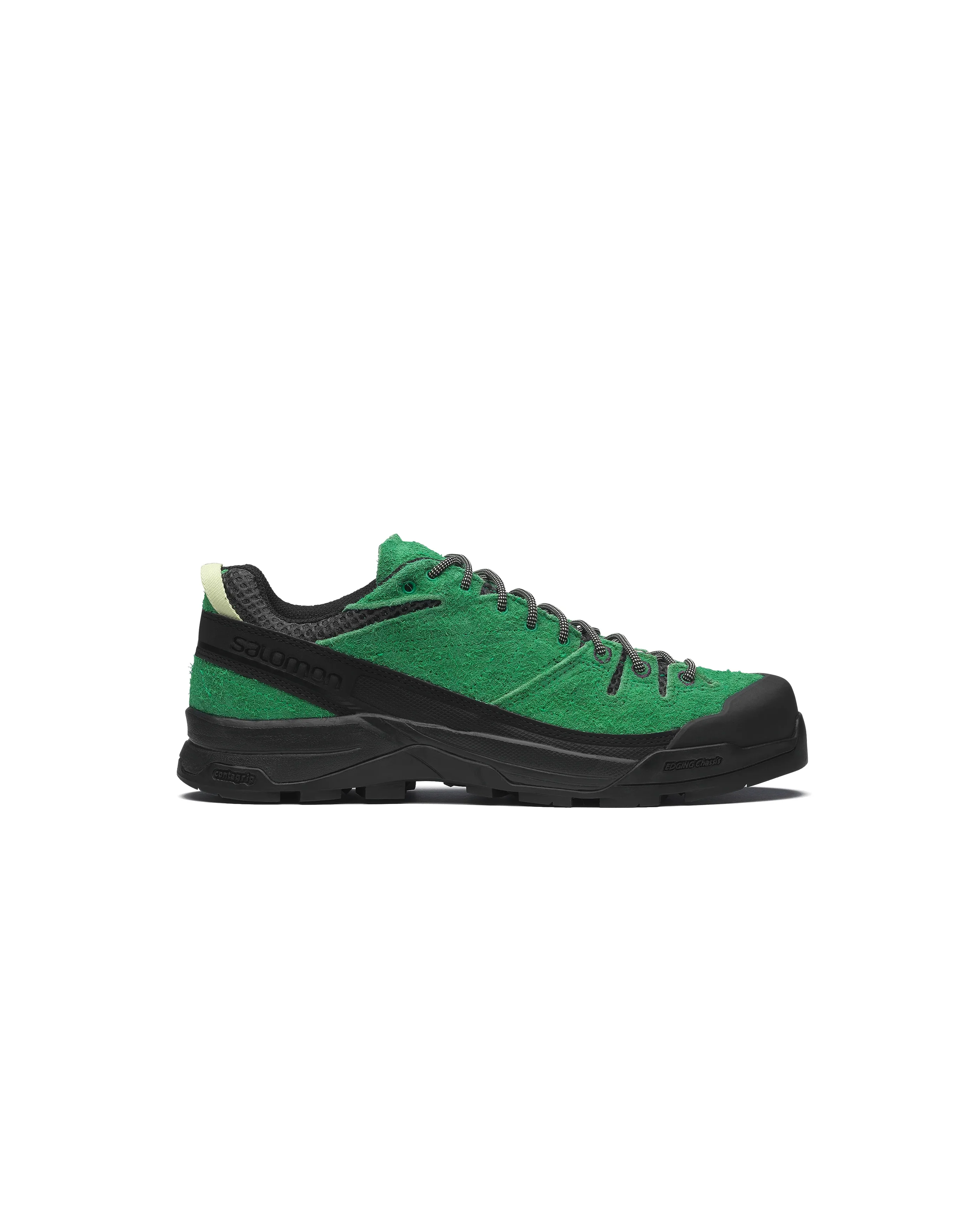 X ALP Suede Black Parakeet Patina Green