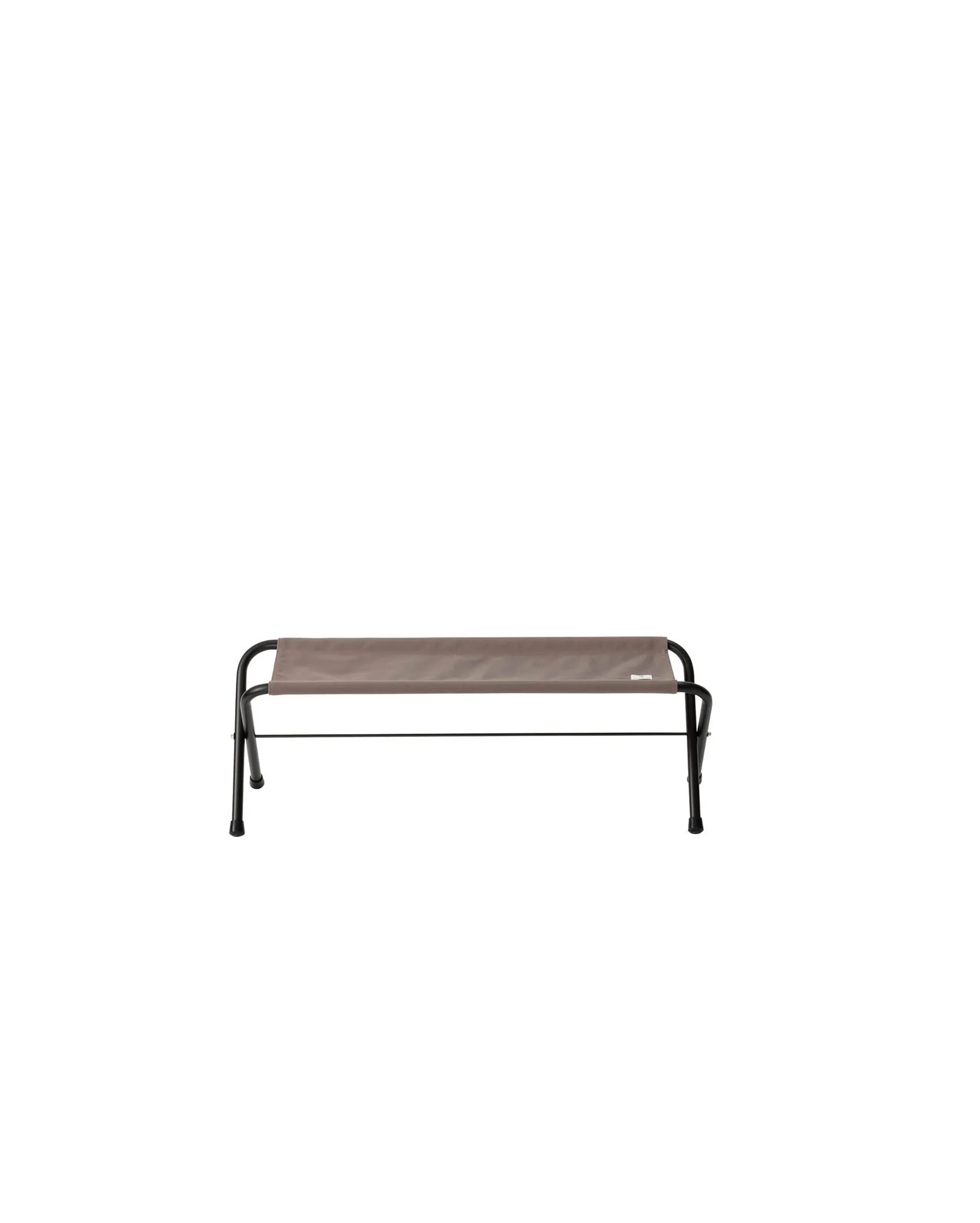 Folding Gray Bench