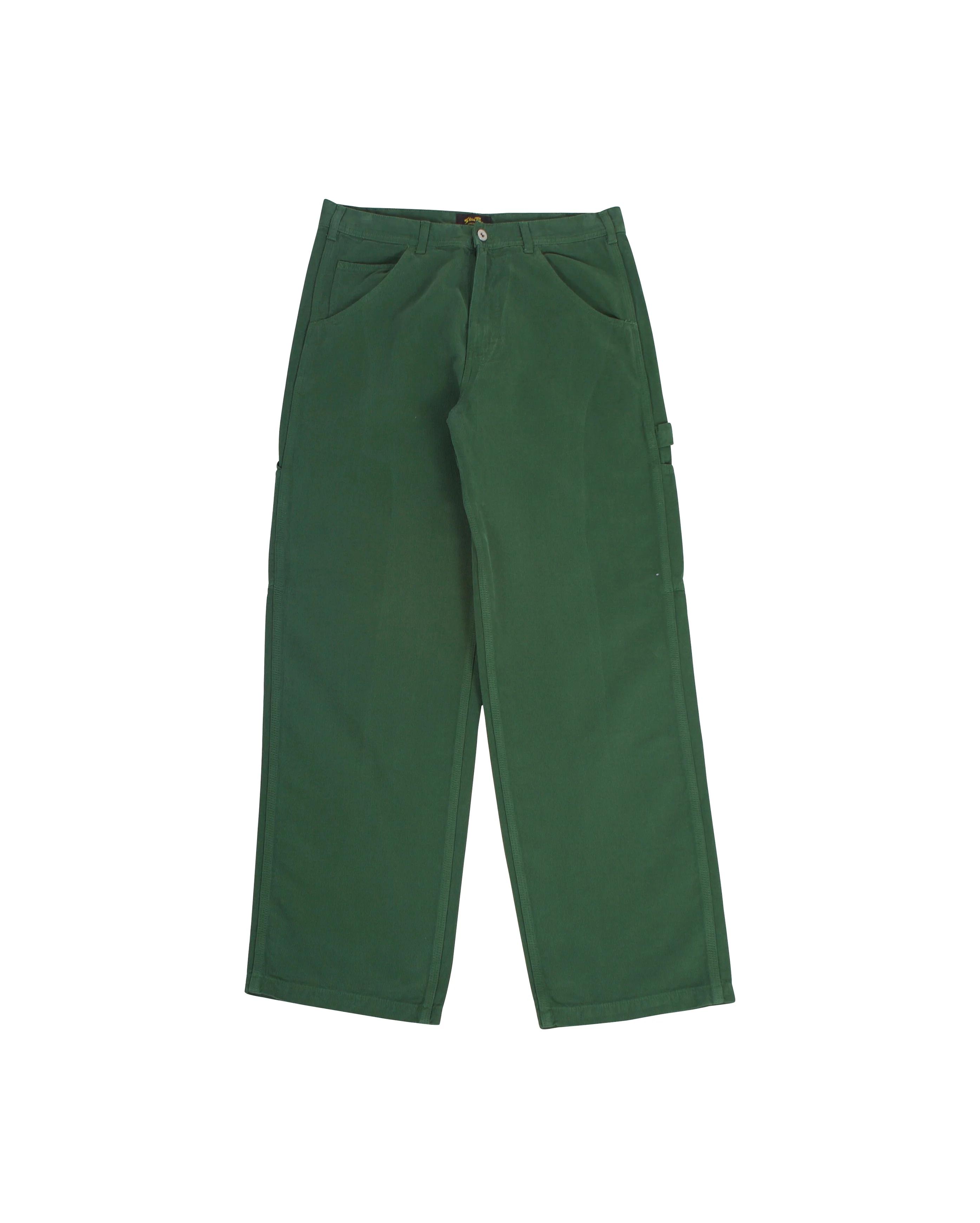 Big Job Painter Racing Pant Green Bedford Cord