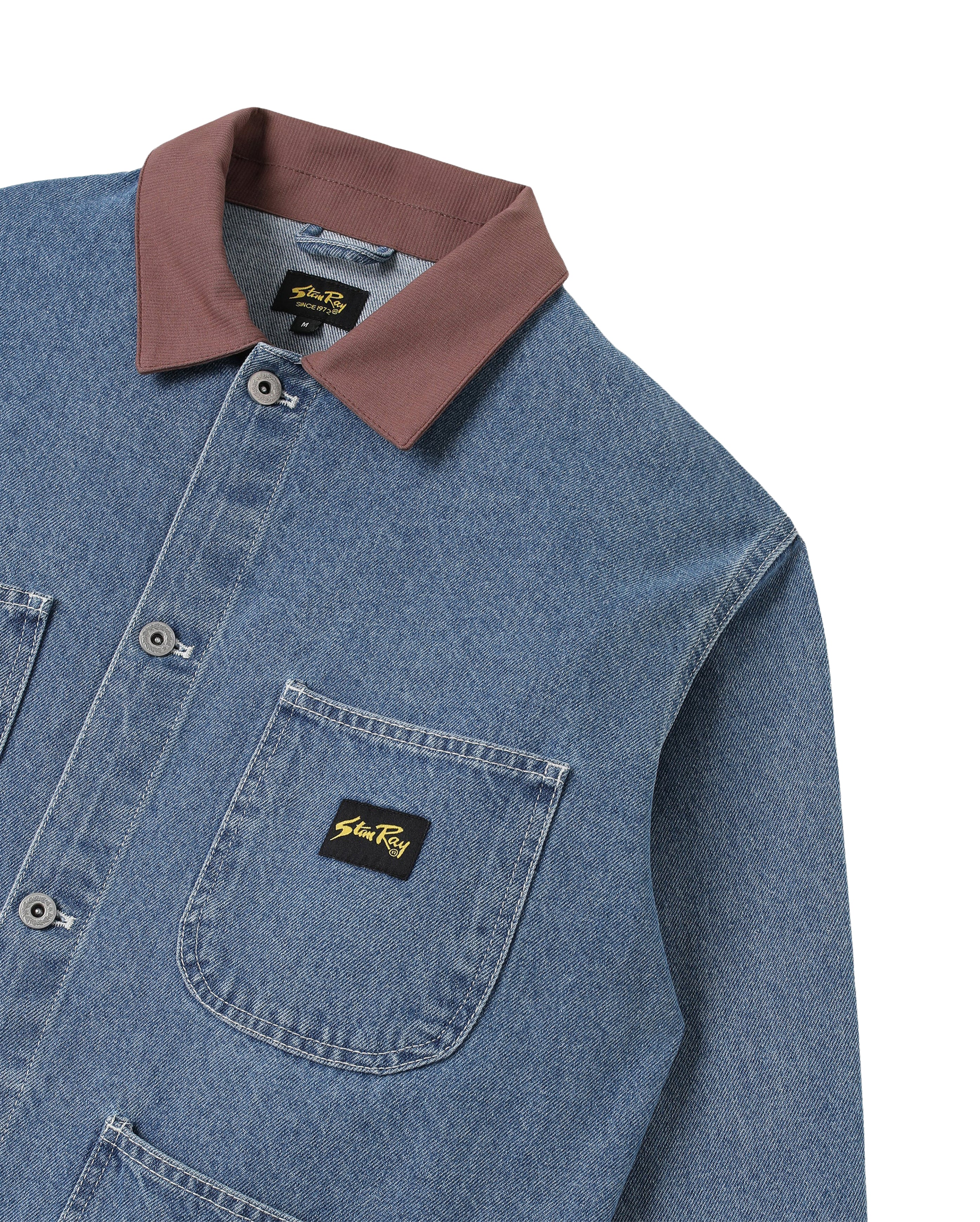 Coverall Jacket 70s Stone Denim - Image 3