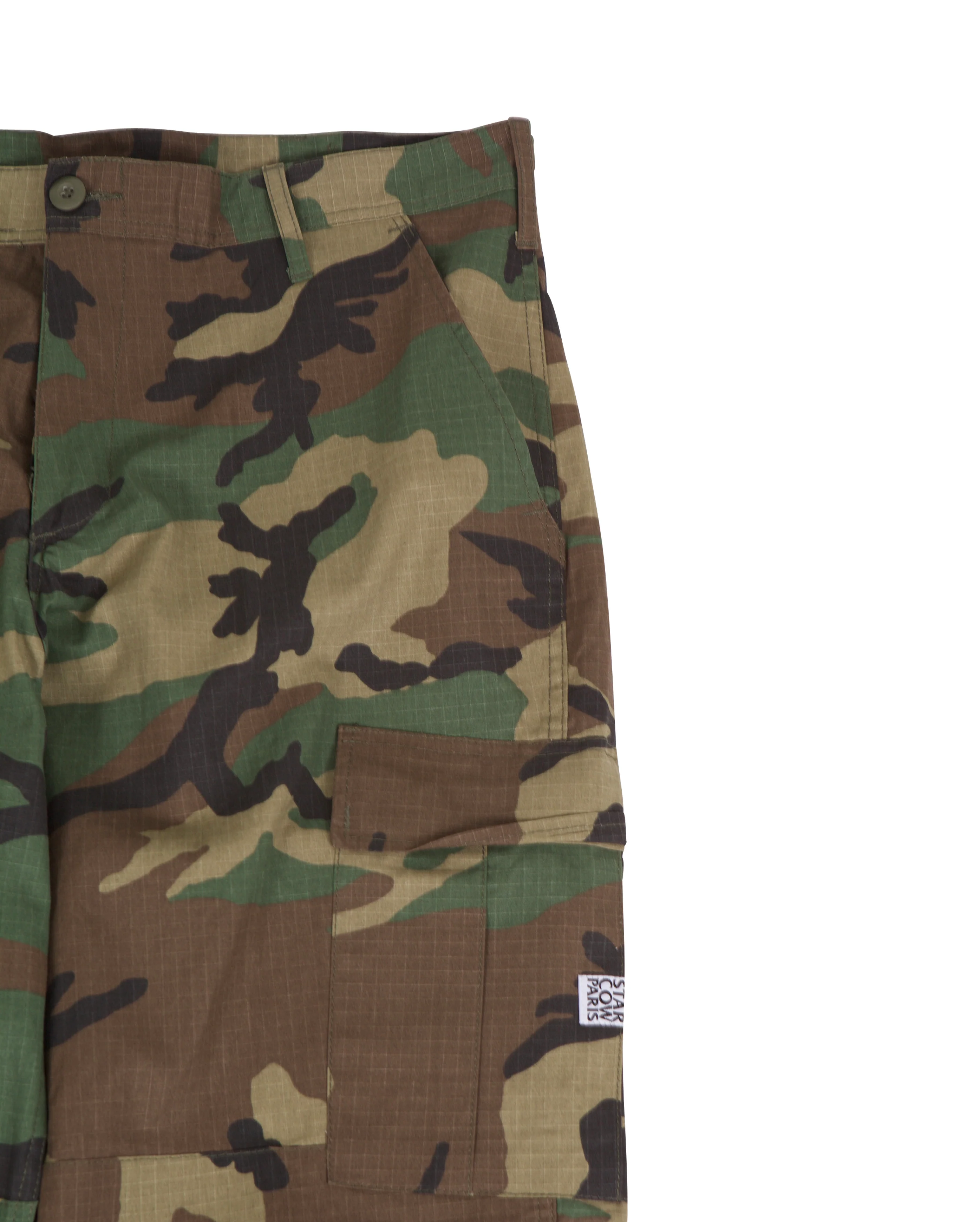 Tactical BDU Pants R/S Woodland - Image 3