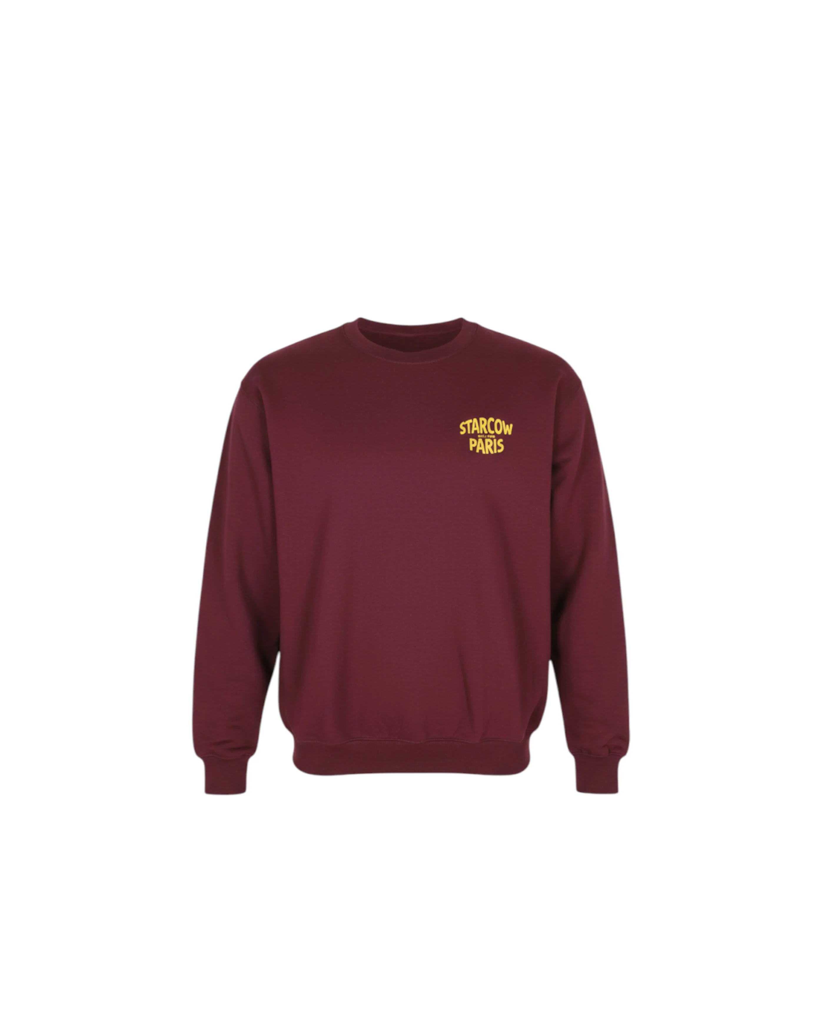 Paris City Crewneck Burgundy